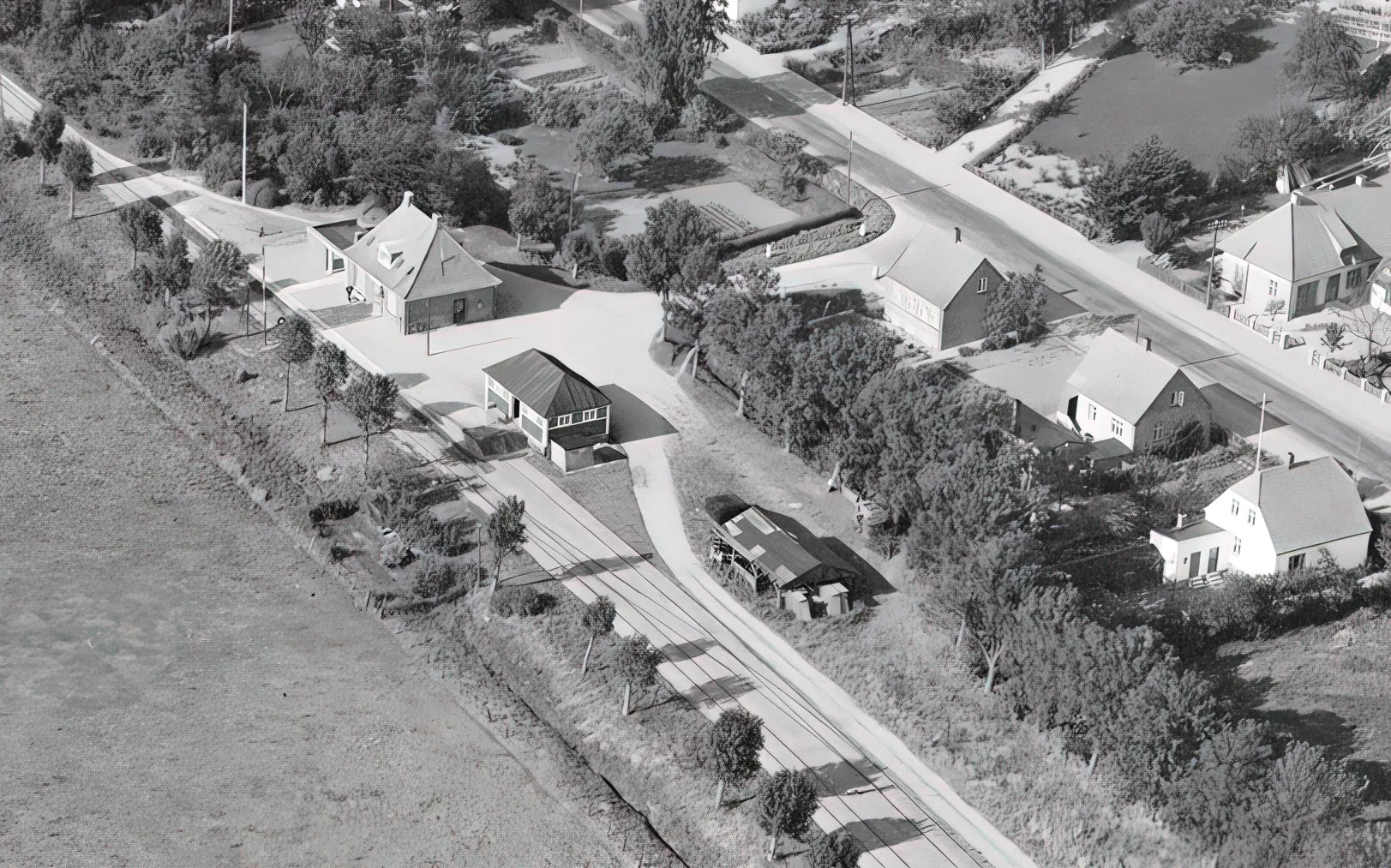 Billede af Allerslev Station.