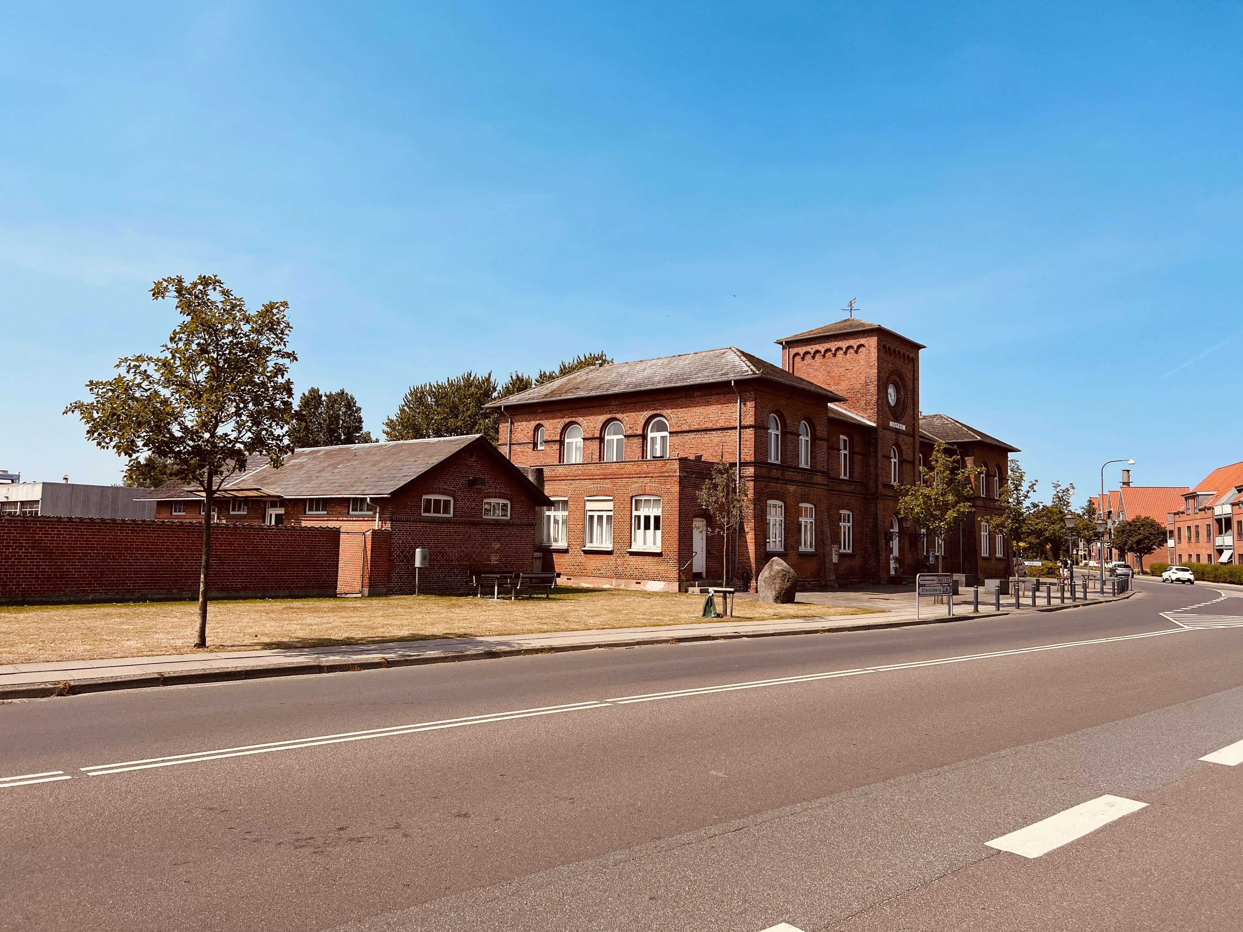 Billede af Bogense Station.