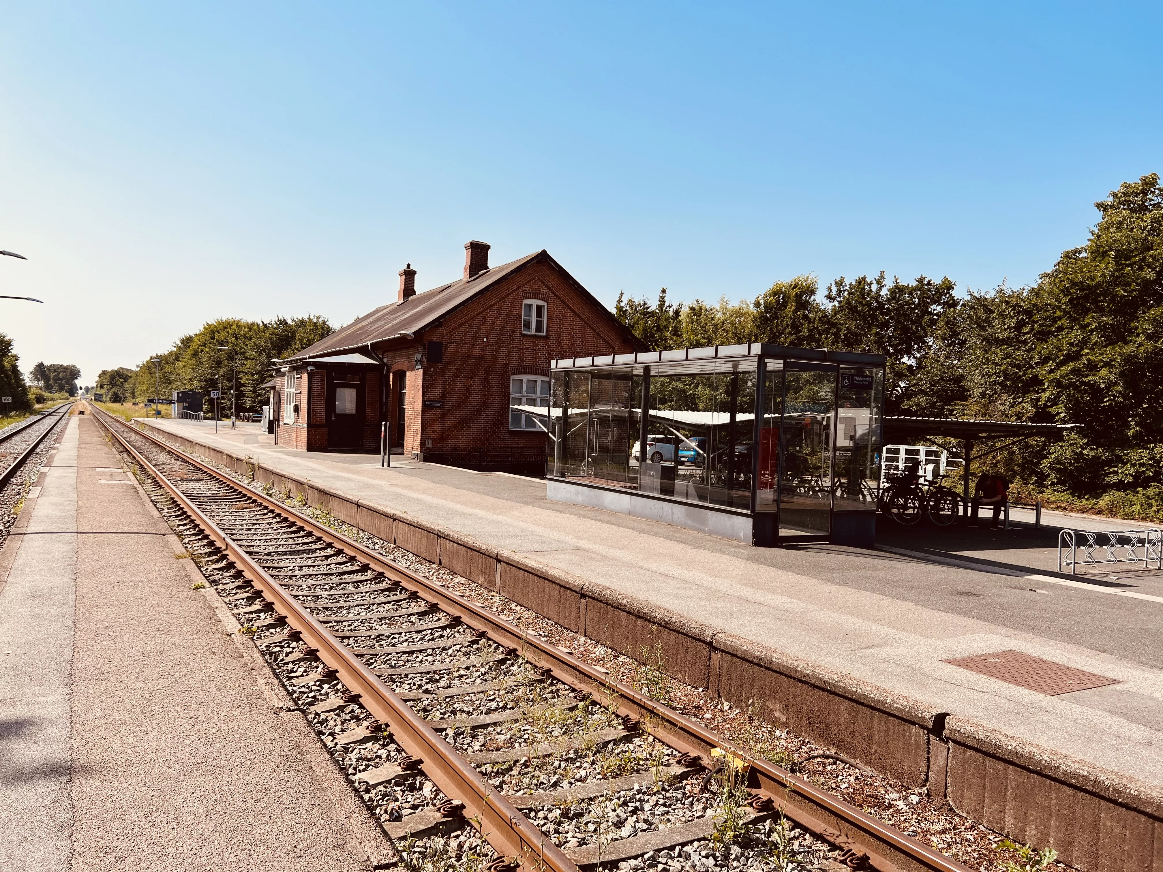 Billede af Gadstrup Station. Billede af Gadstrup Station.