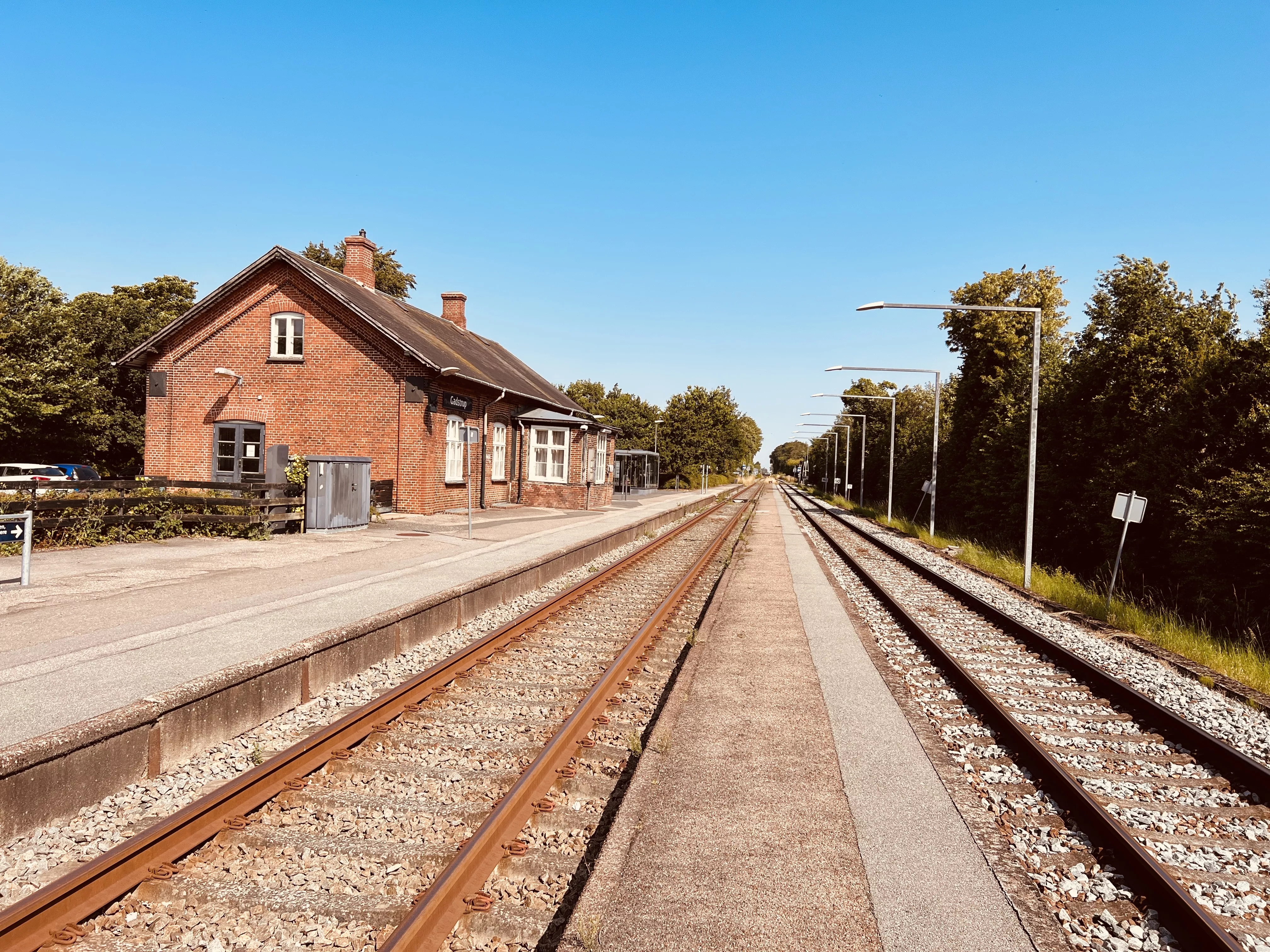 Billede af Gadstrup Station.