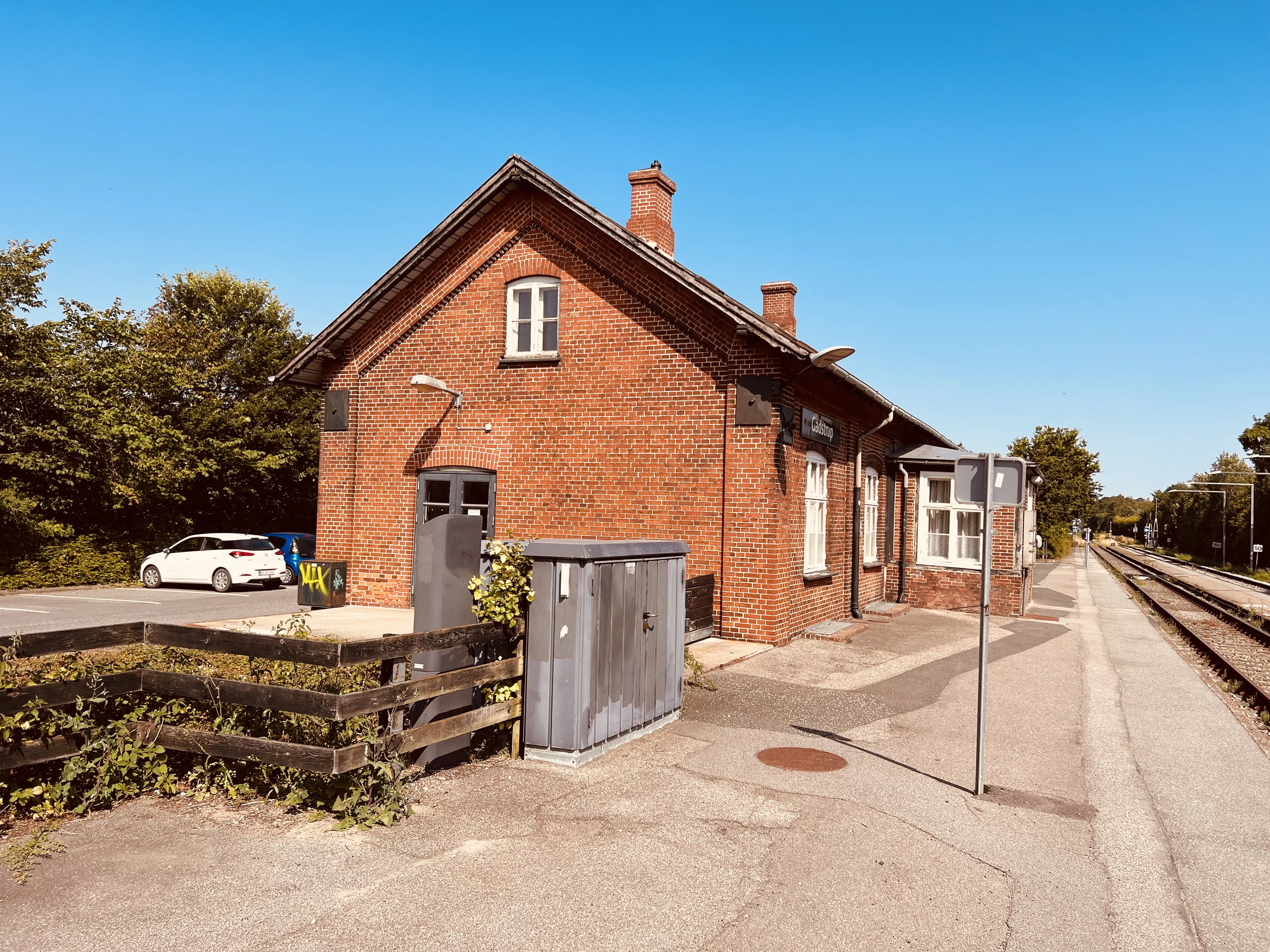 Billede af Gadstrup Station.