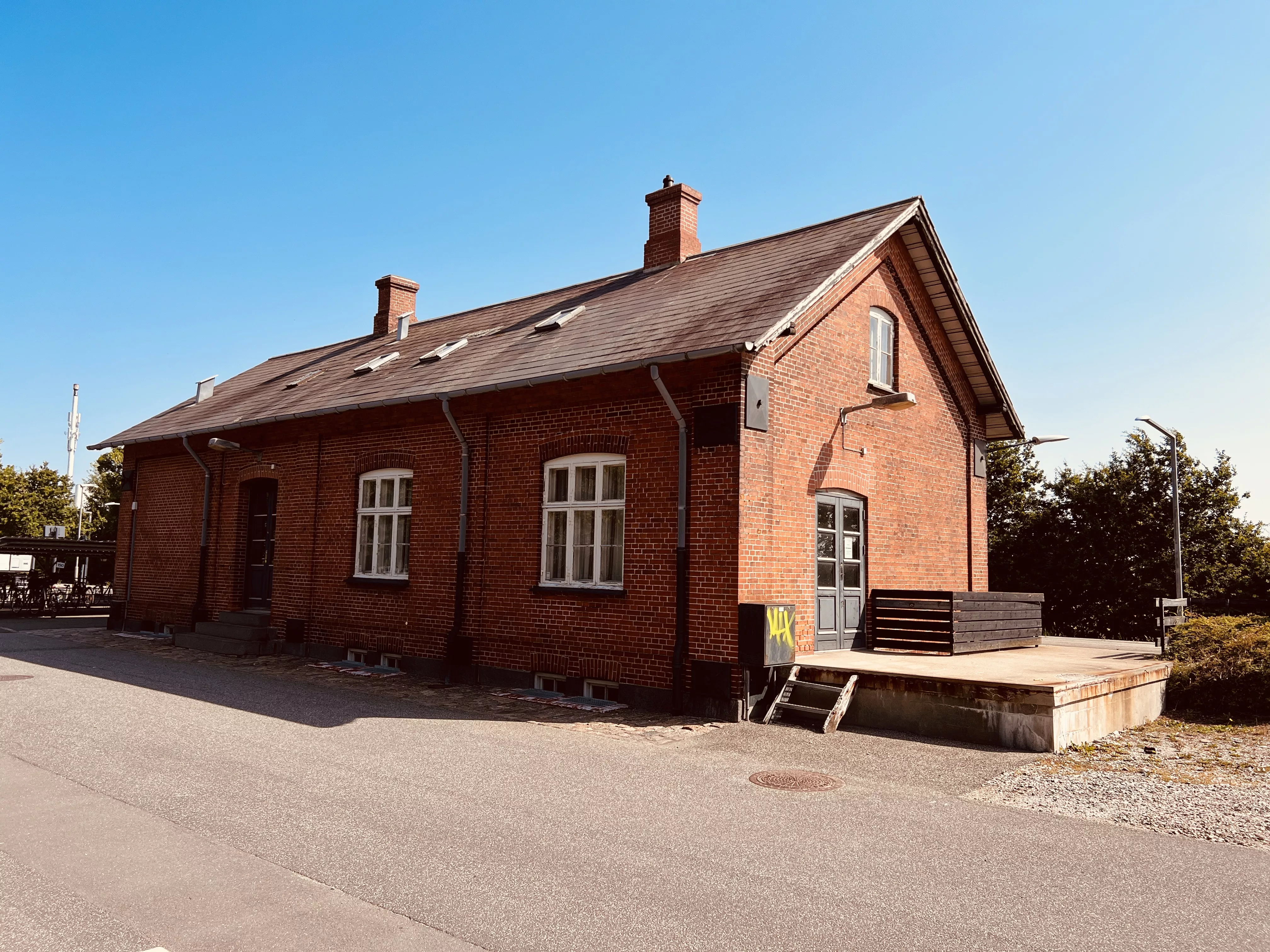 Billede af Gadstrup Station.