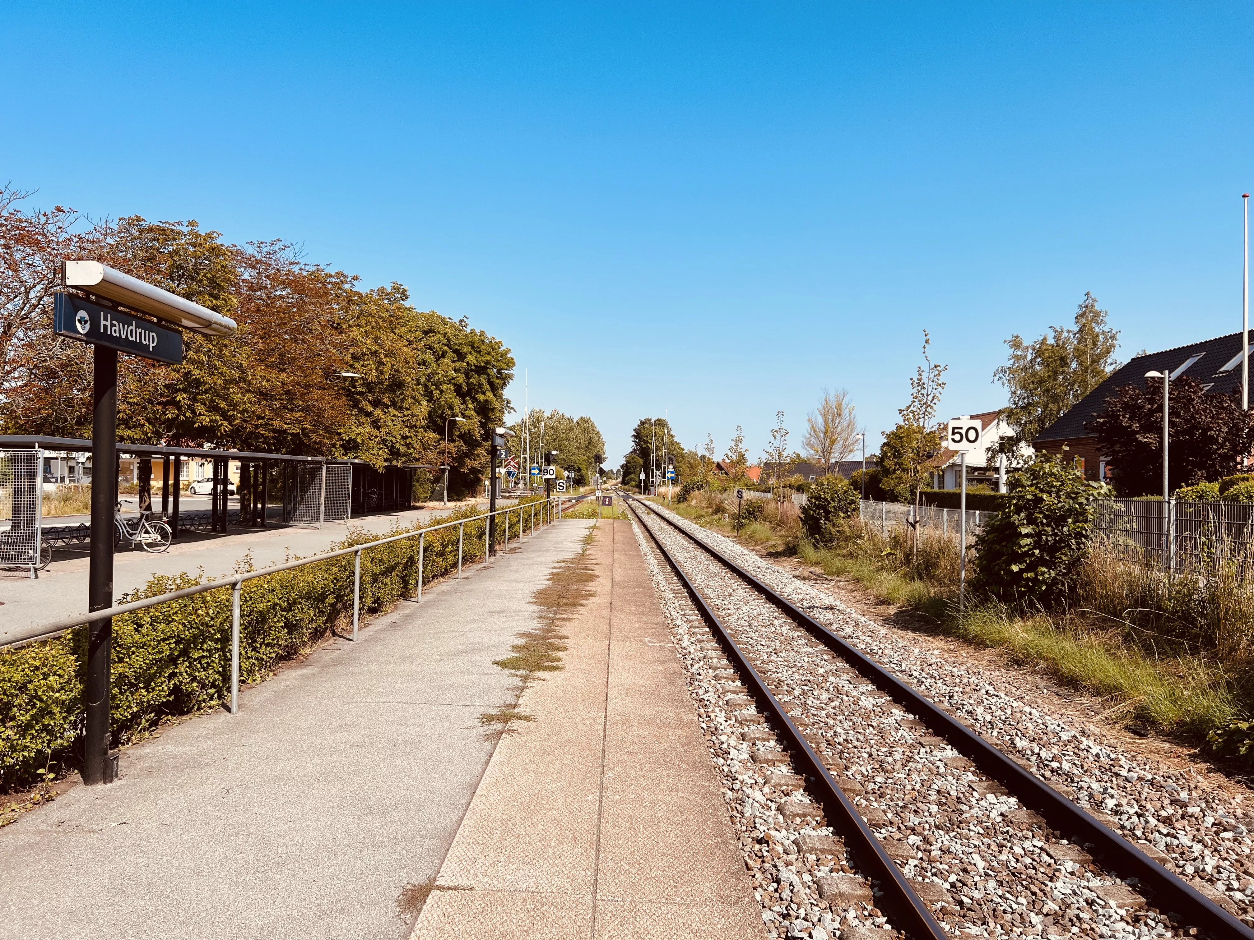 Billede af Havdrup Station.