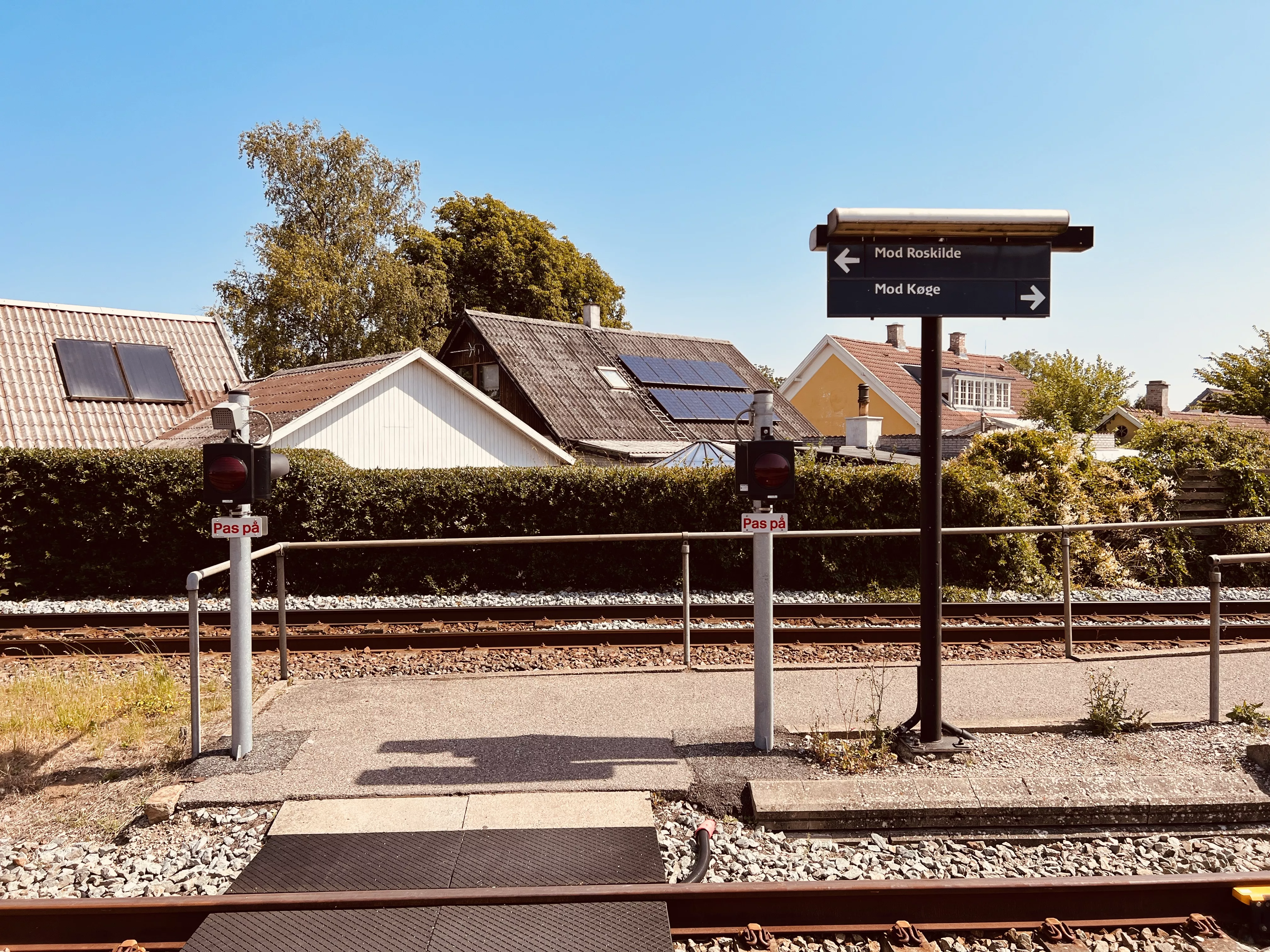 Billede af Lille Skensved Station.