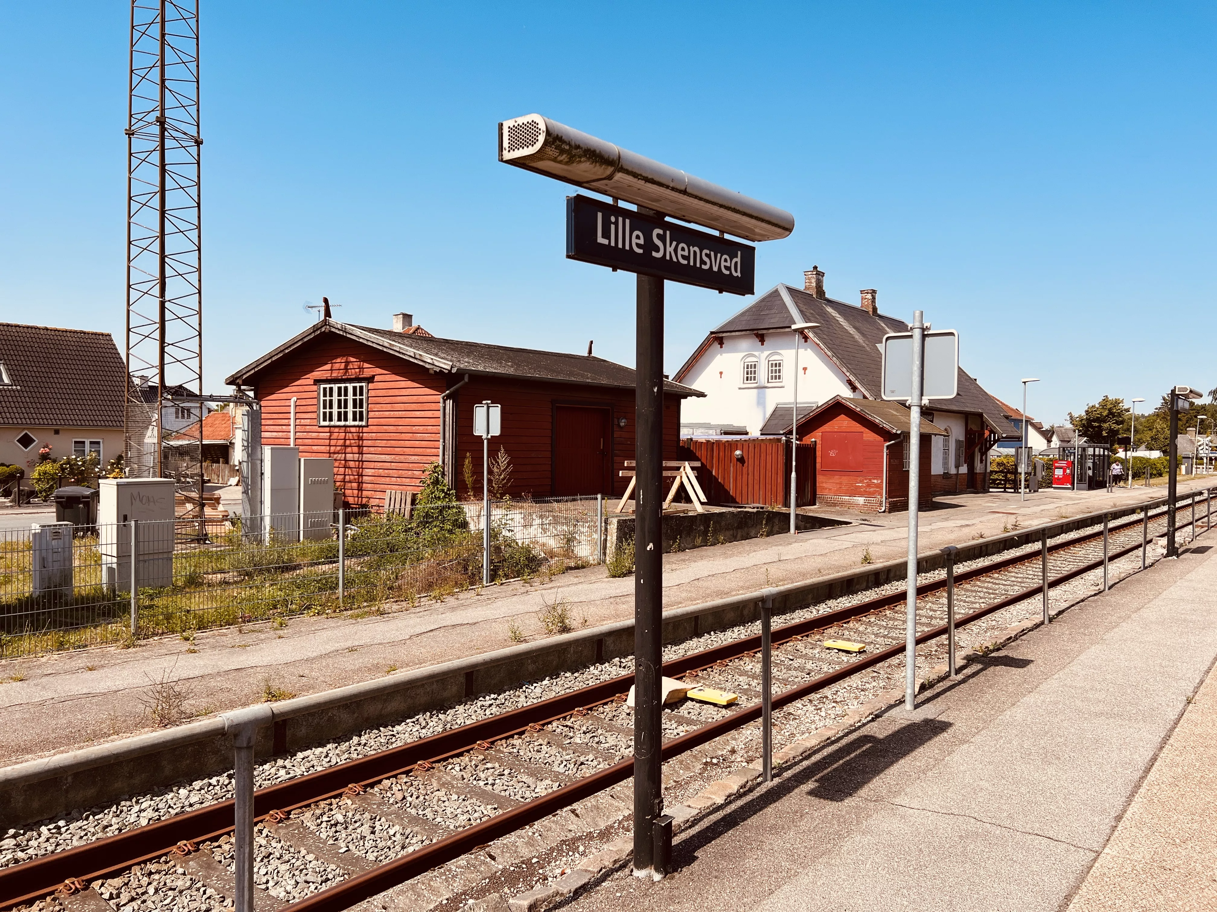 Billede af Lille Skensved Station.