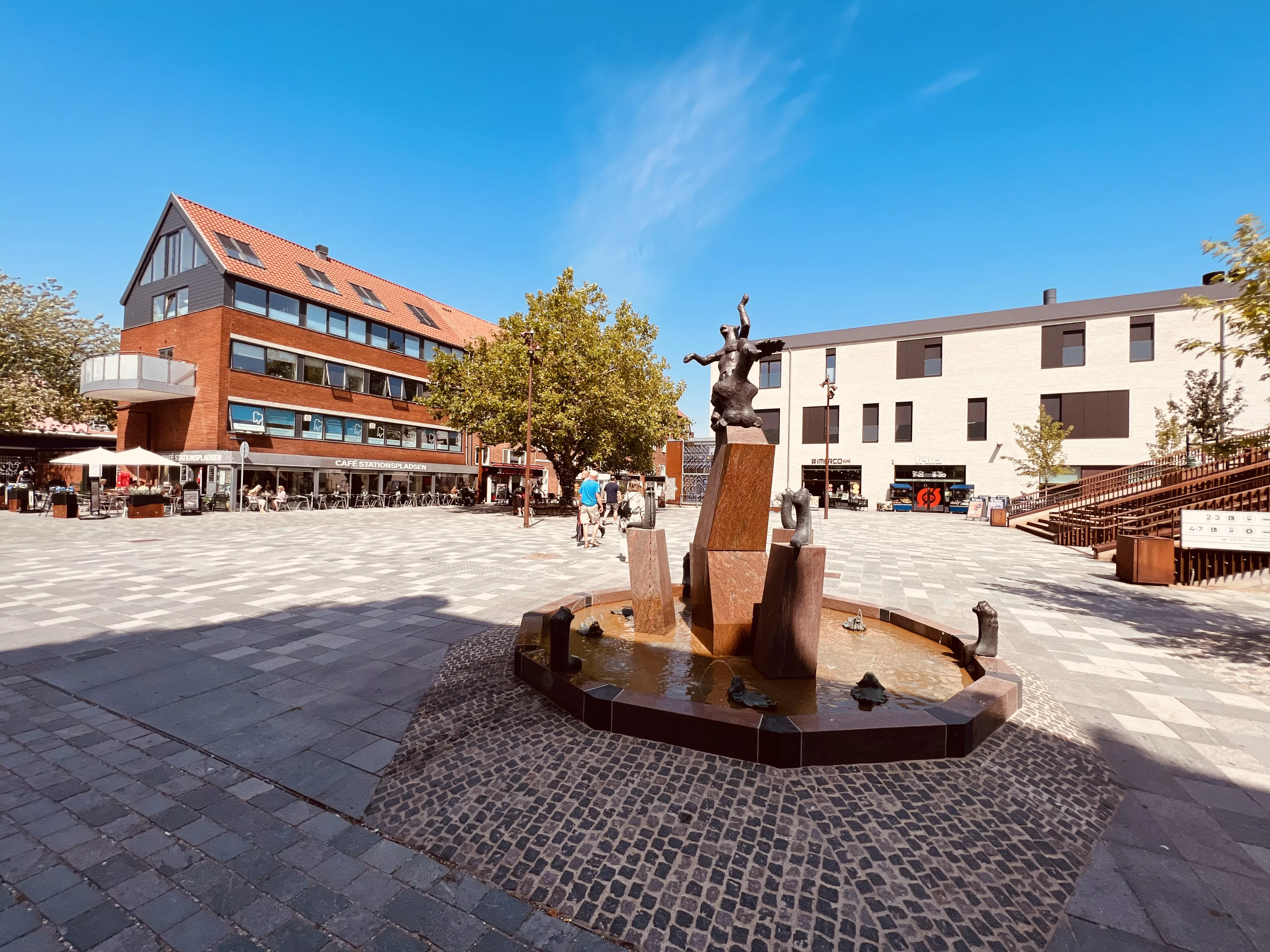 Billede af Køge Vest Station - Station er nedrevet, men Køge Vest Station har ligget her.