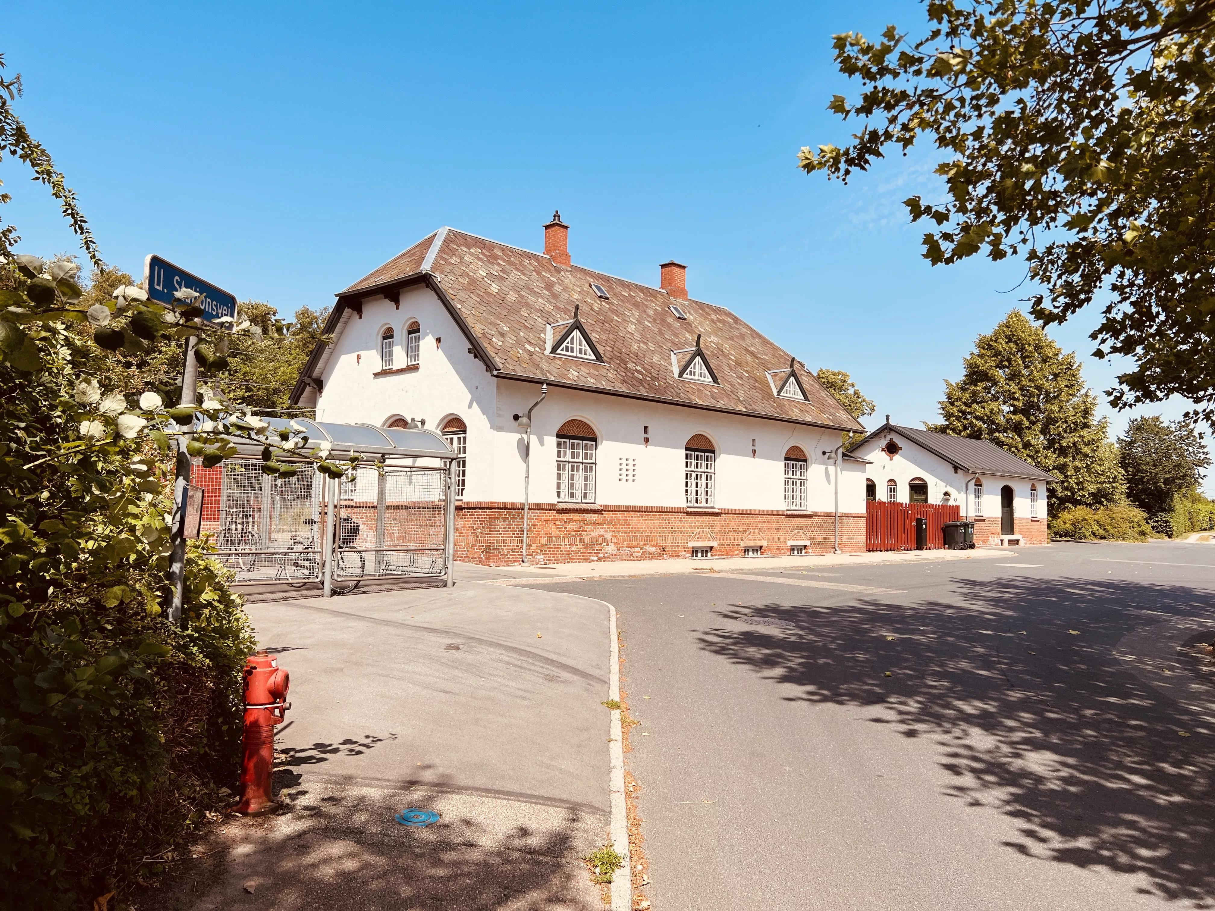 Billede af Herfølge Station. Billede af Herfølge Station.