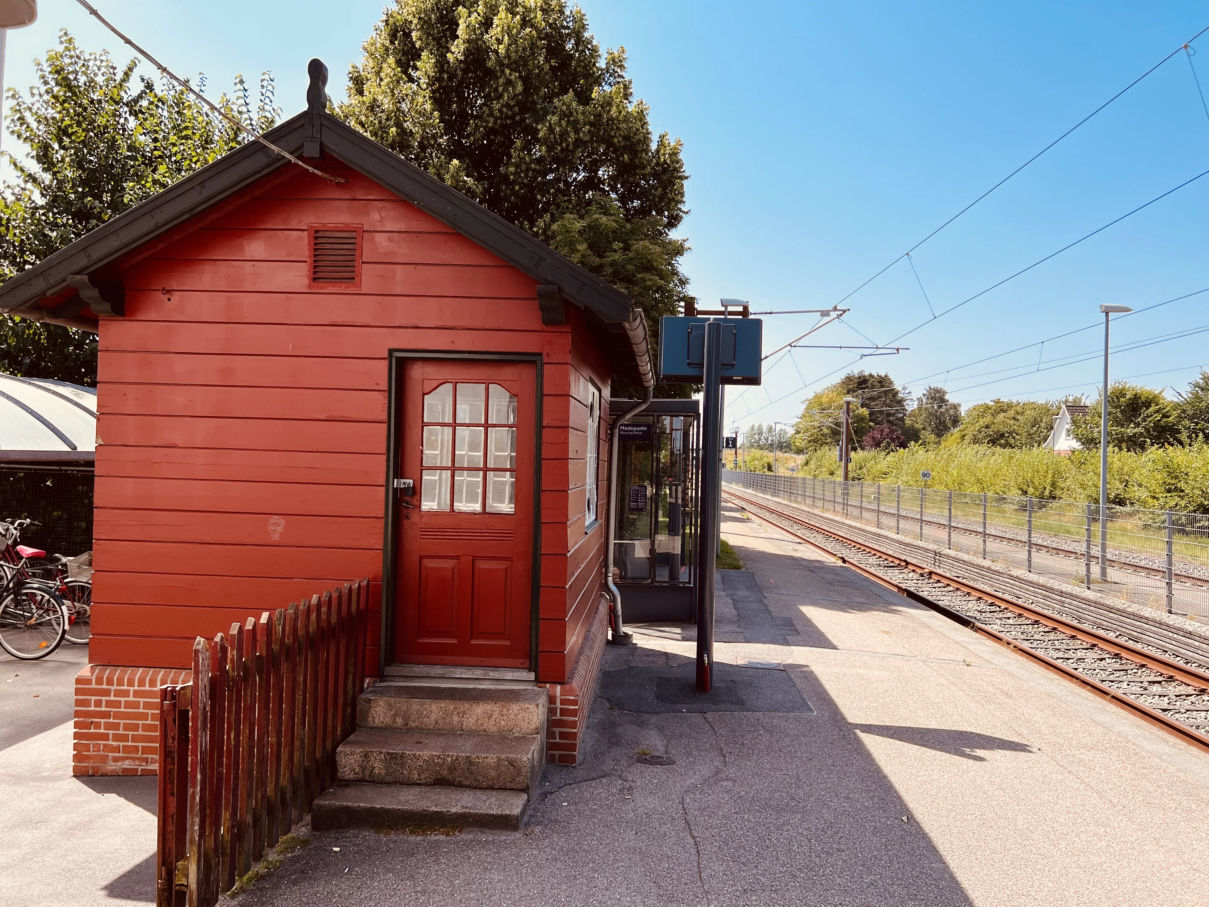 Billede af Herfølge Station. Billede af Herfølge Station.