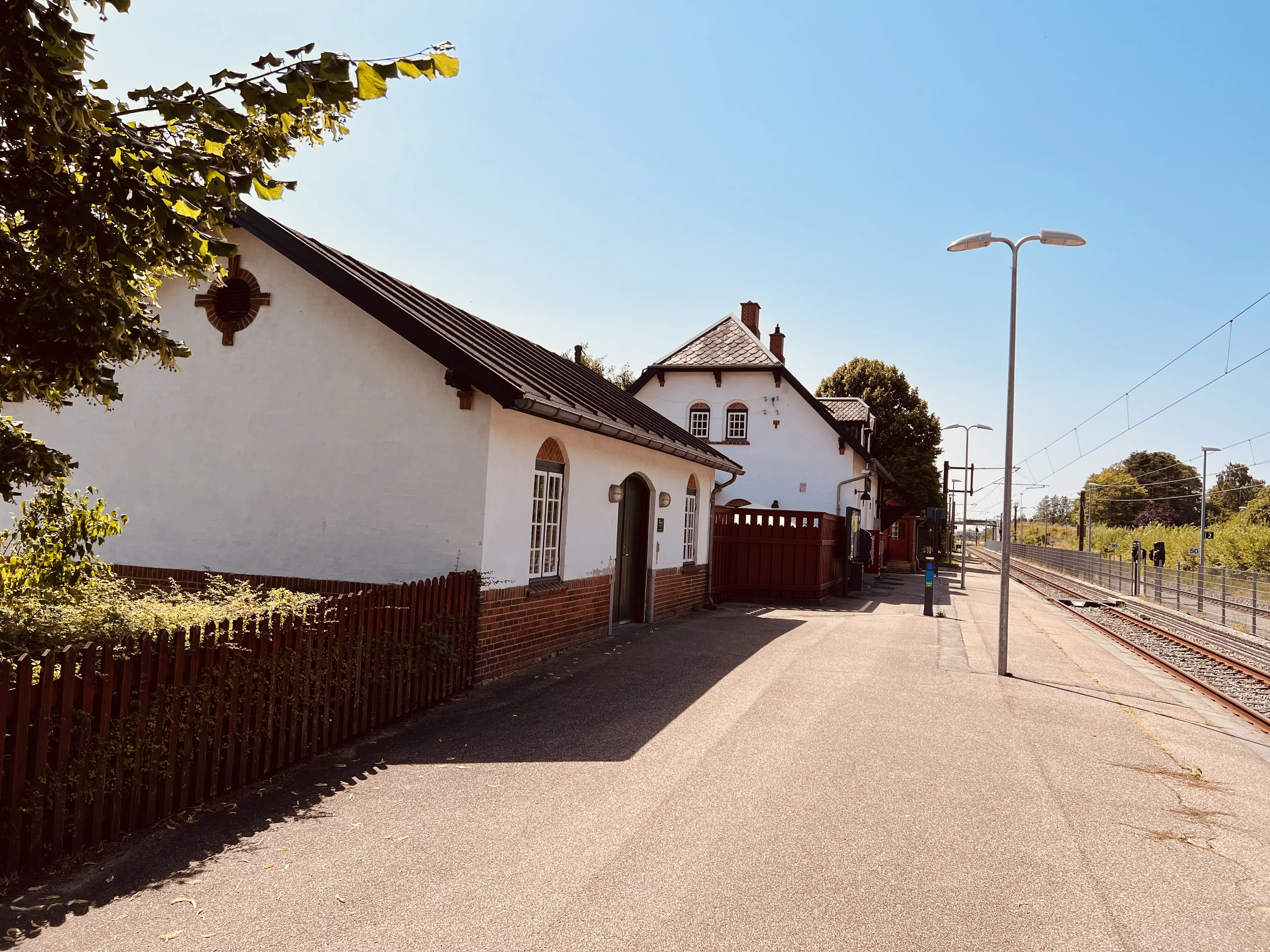 Billede af Herfølge Station.