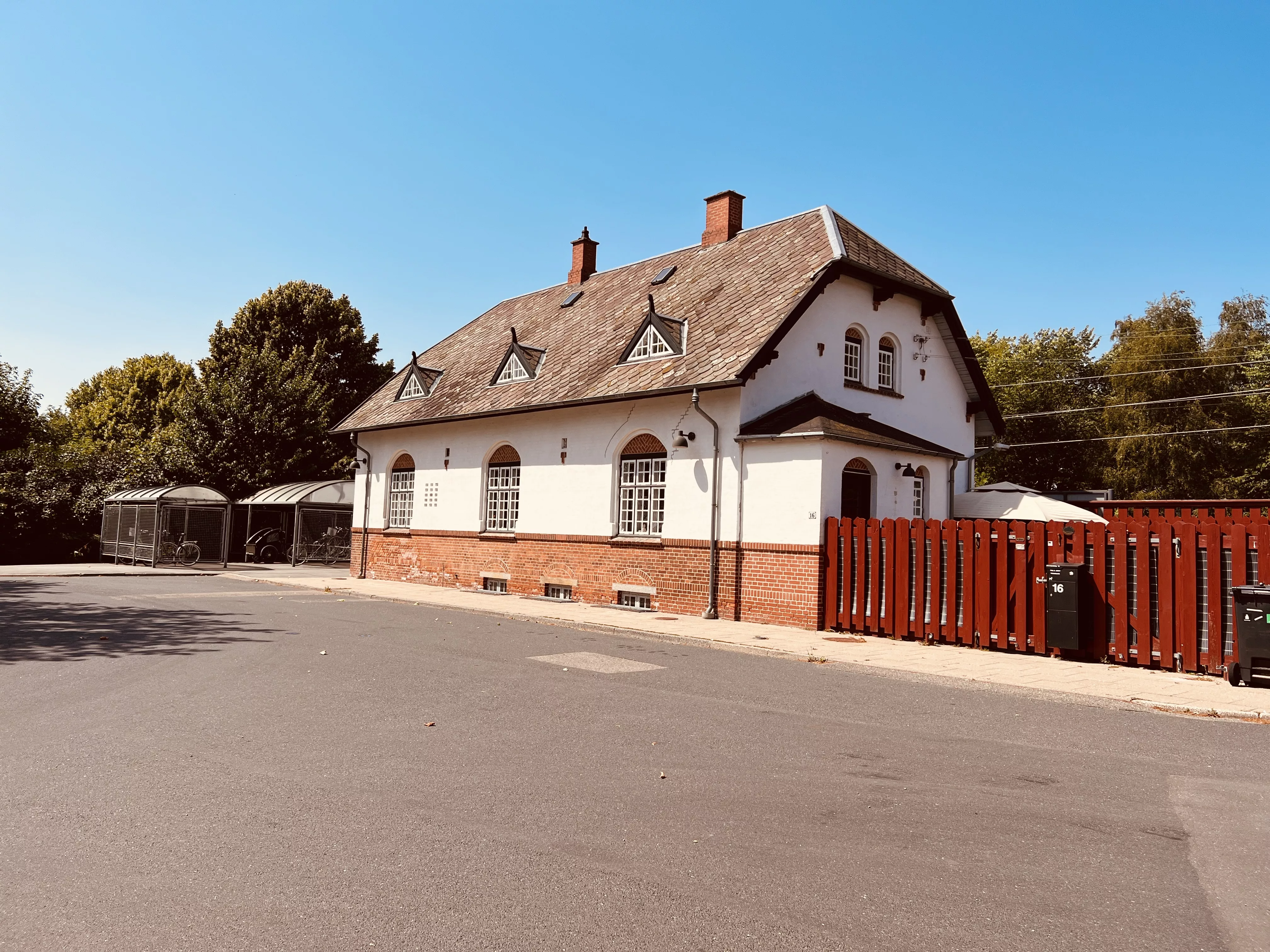 Billede af Herfølge Station.