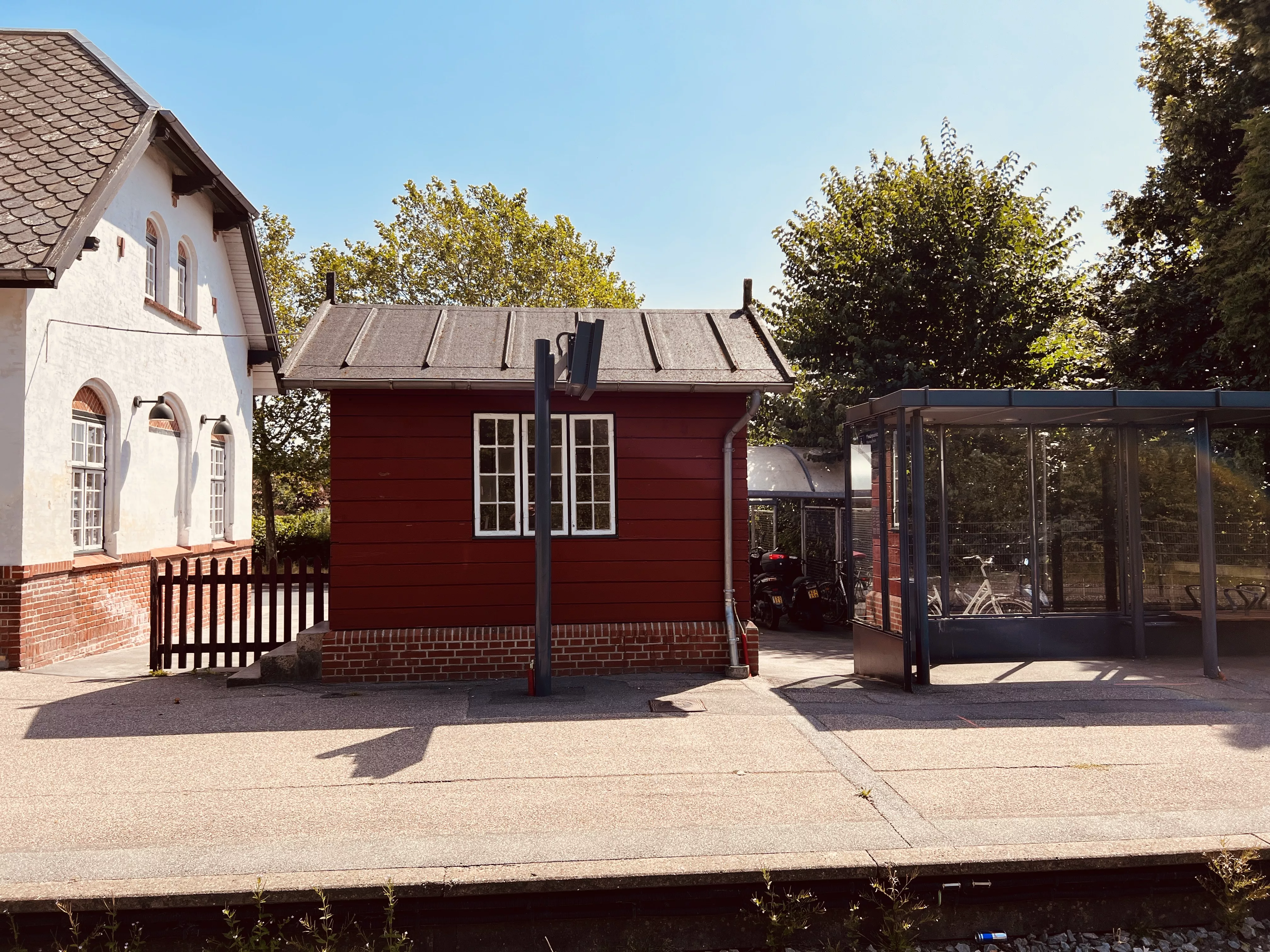 Billede af Herfølge Station.