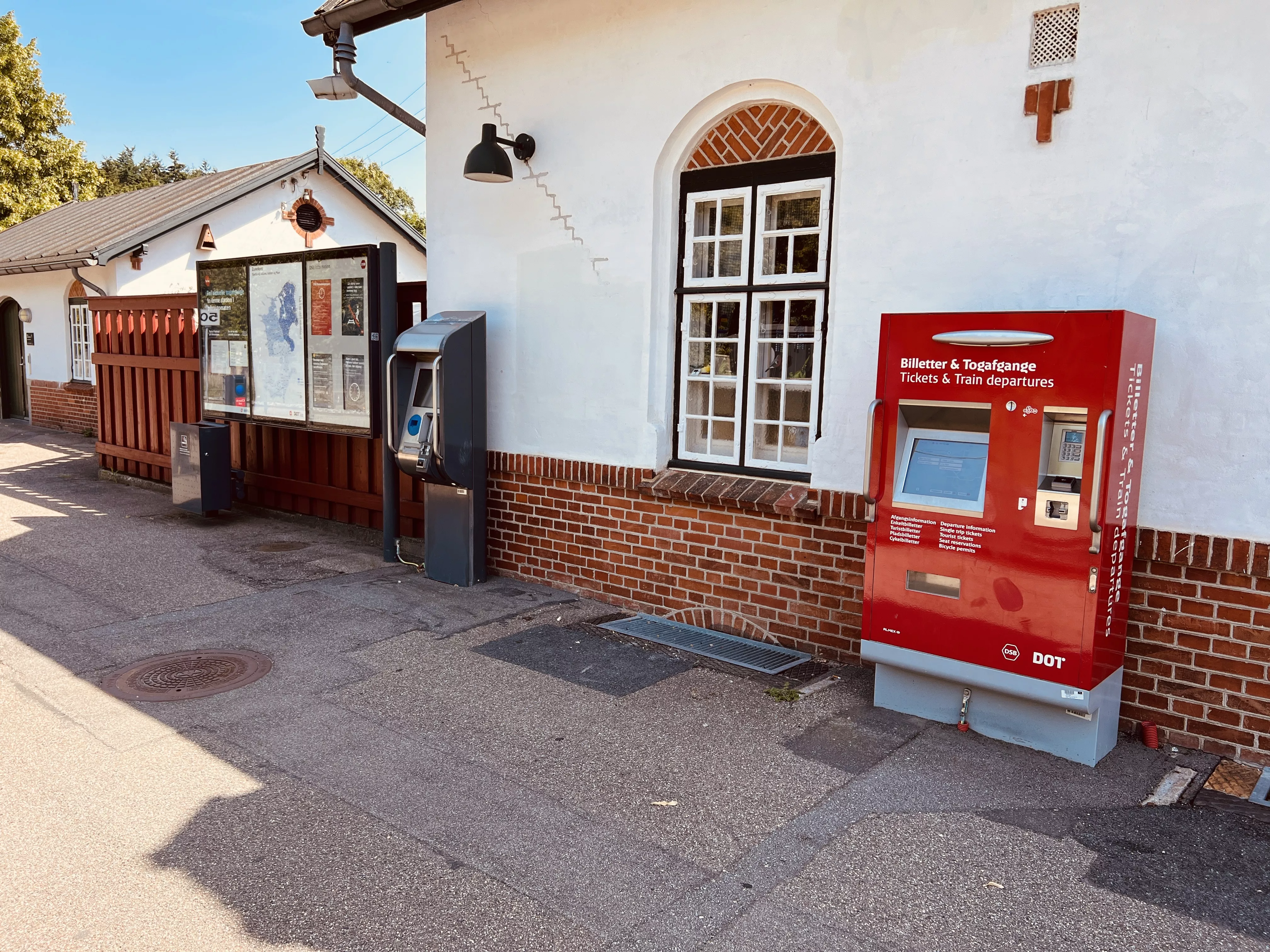 Billede af Herfølge Station.