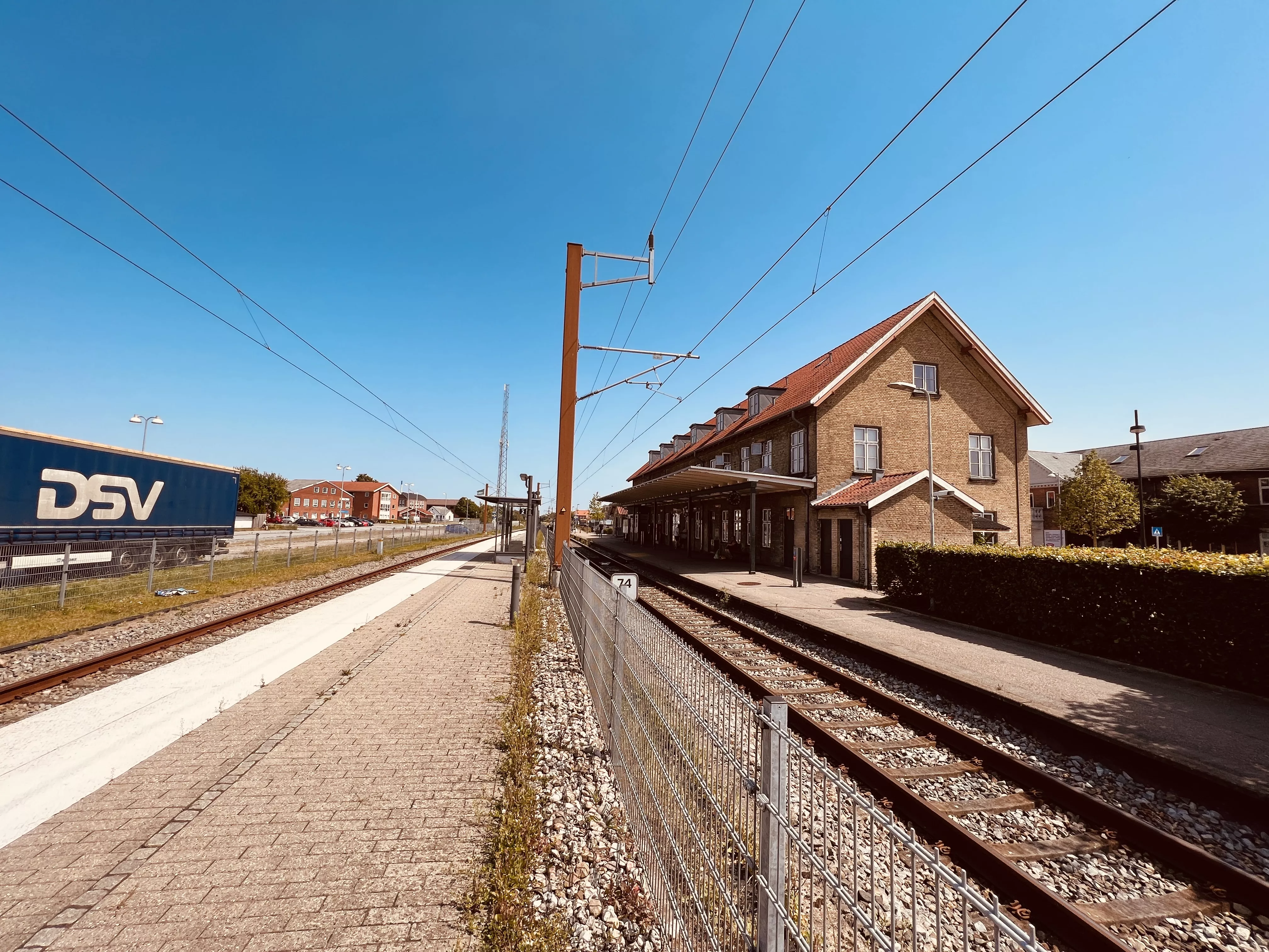 Billede af Haslev Station. Billede af Haslev Station.