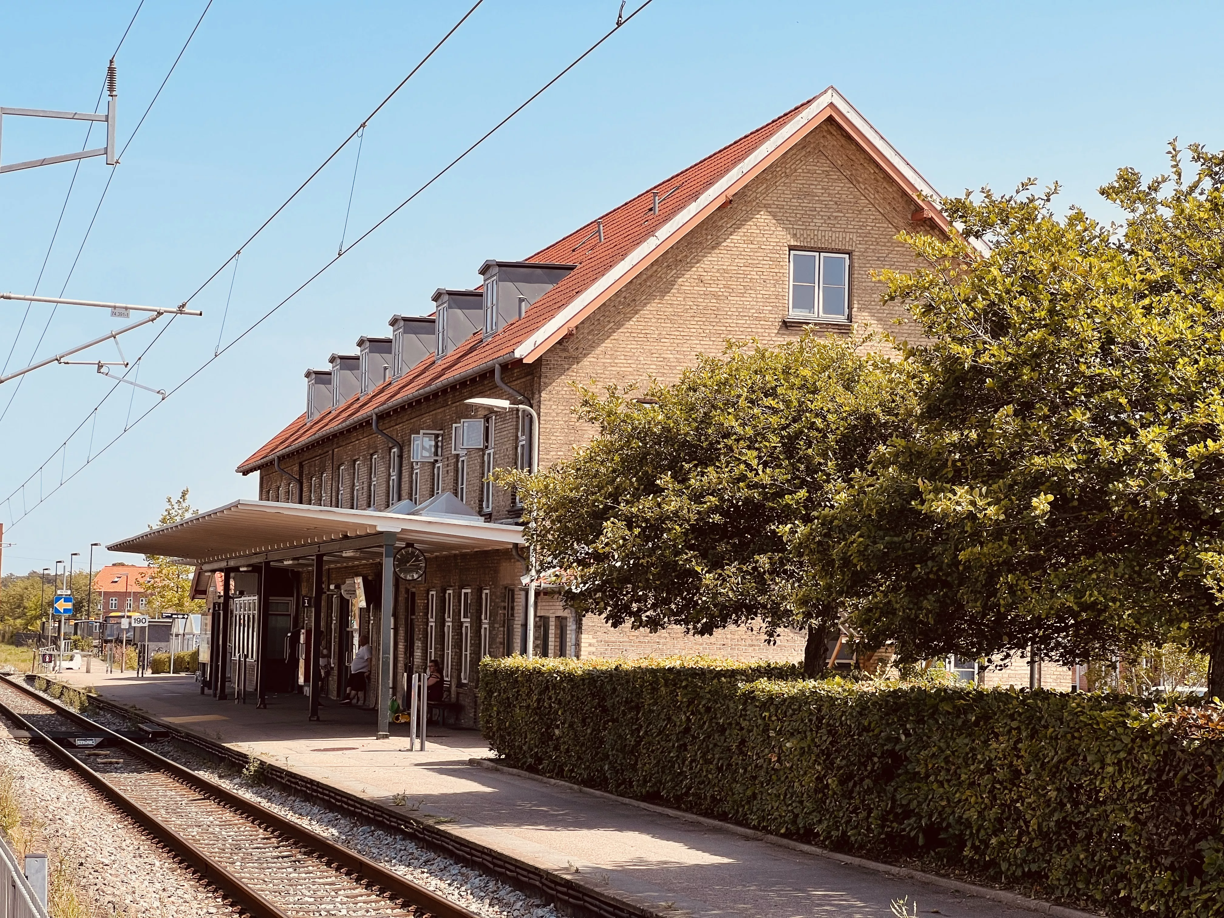 Billede af Haslev Station. Billede af Haslev Station.