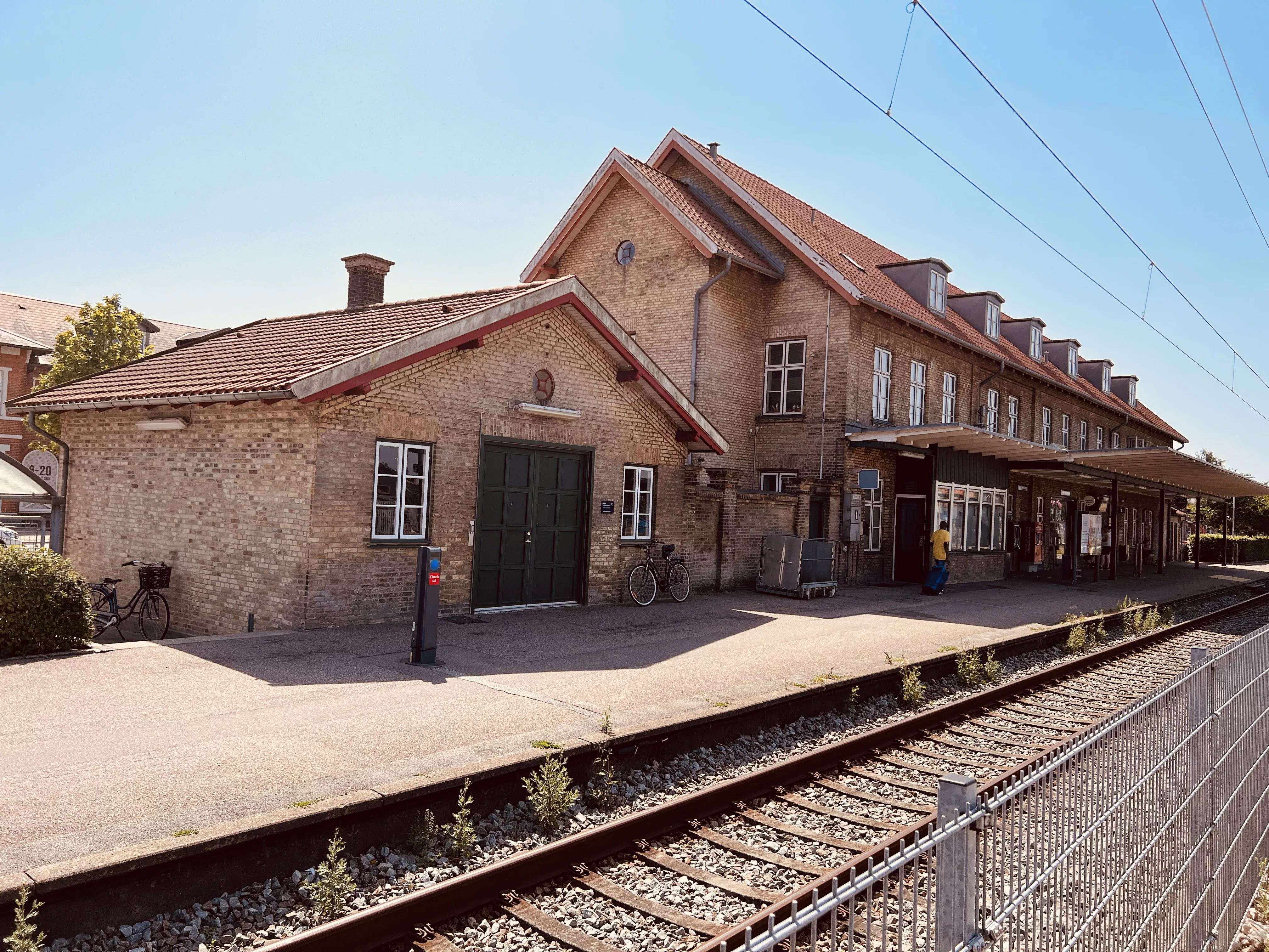 Billede af Haslev Station. Billede af Haslev Station.