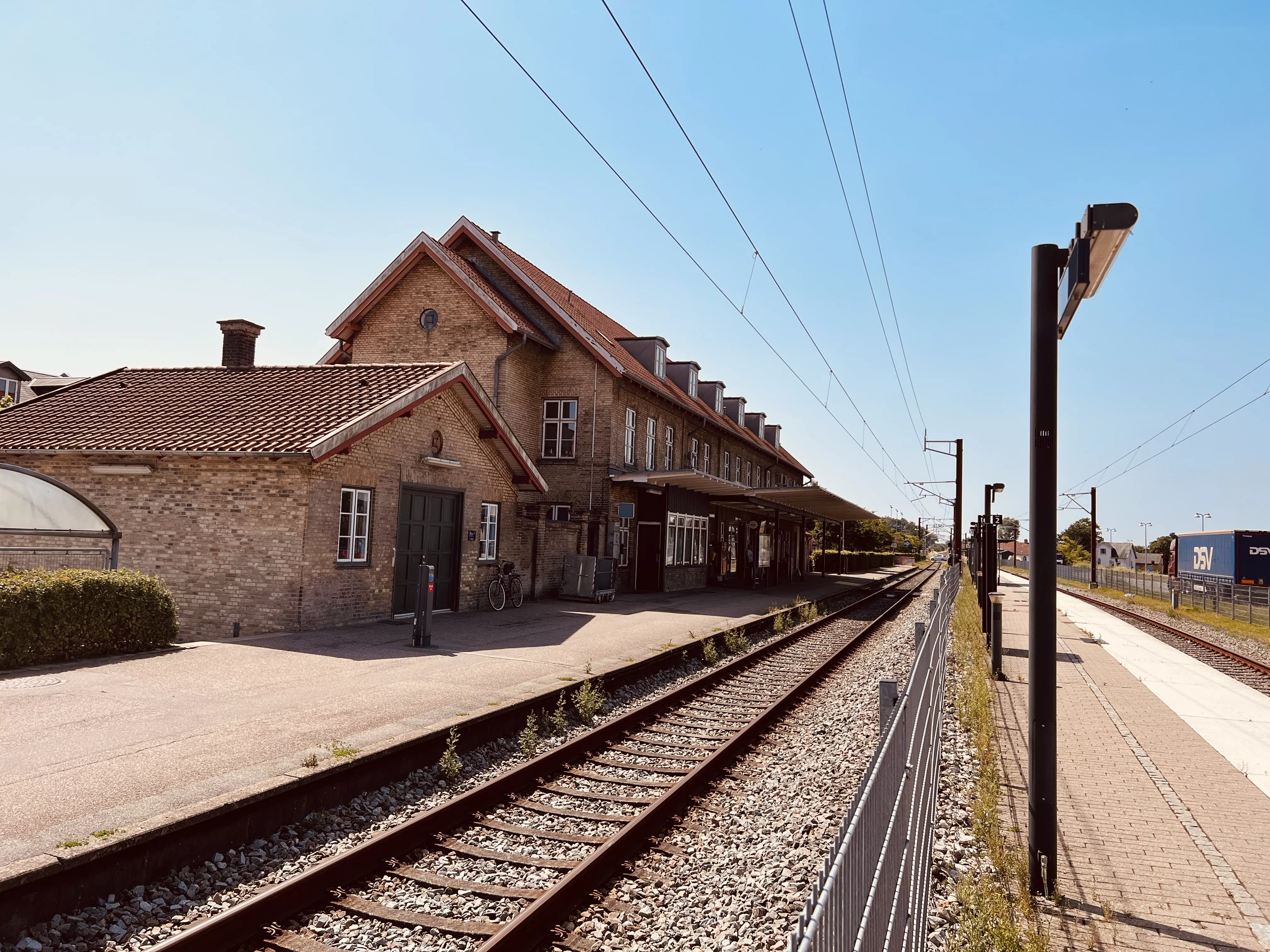 Billede af Haslev Station.