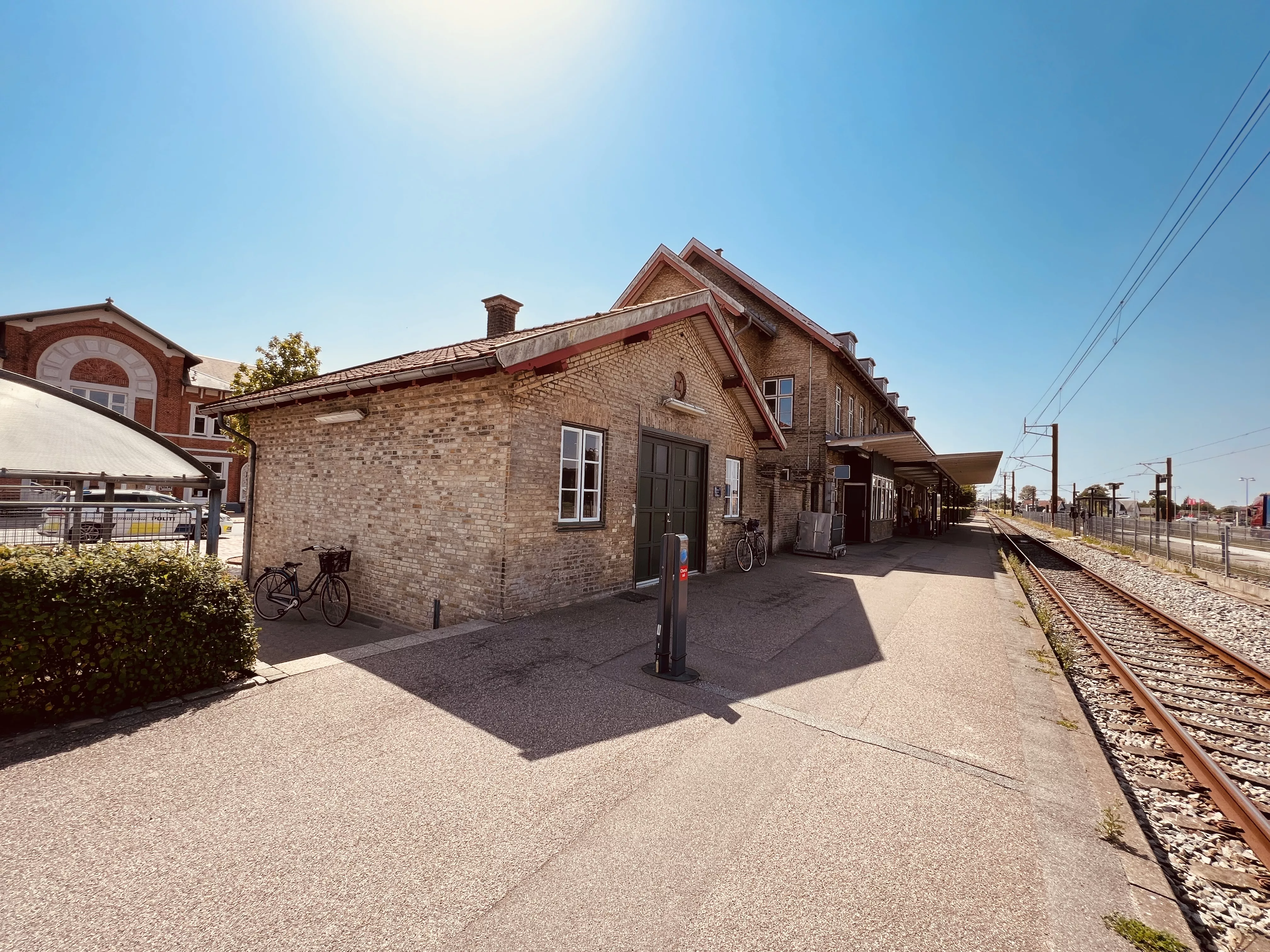 Billede af Haslev Station. Billede af Haslev Station.