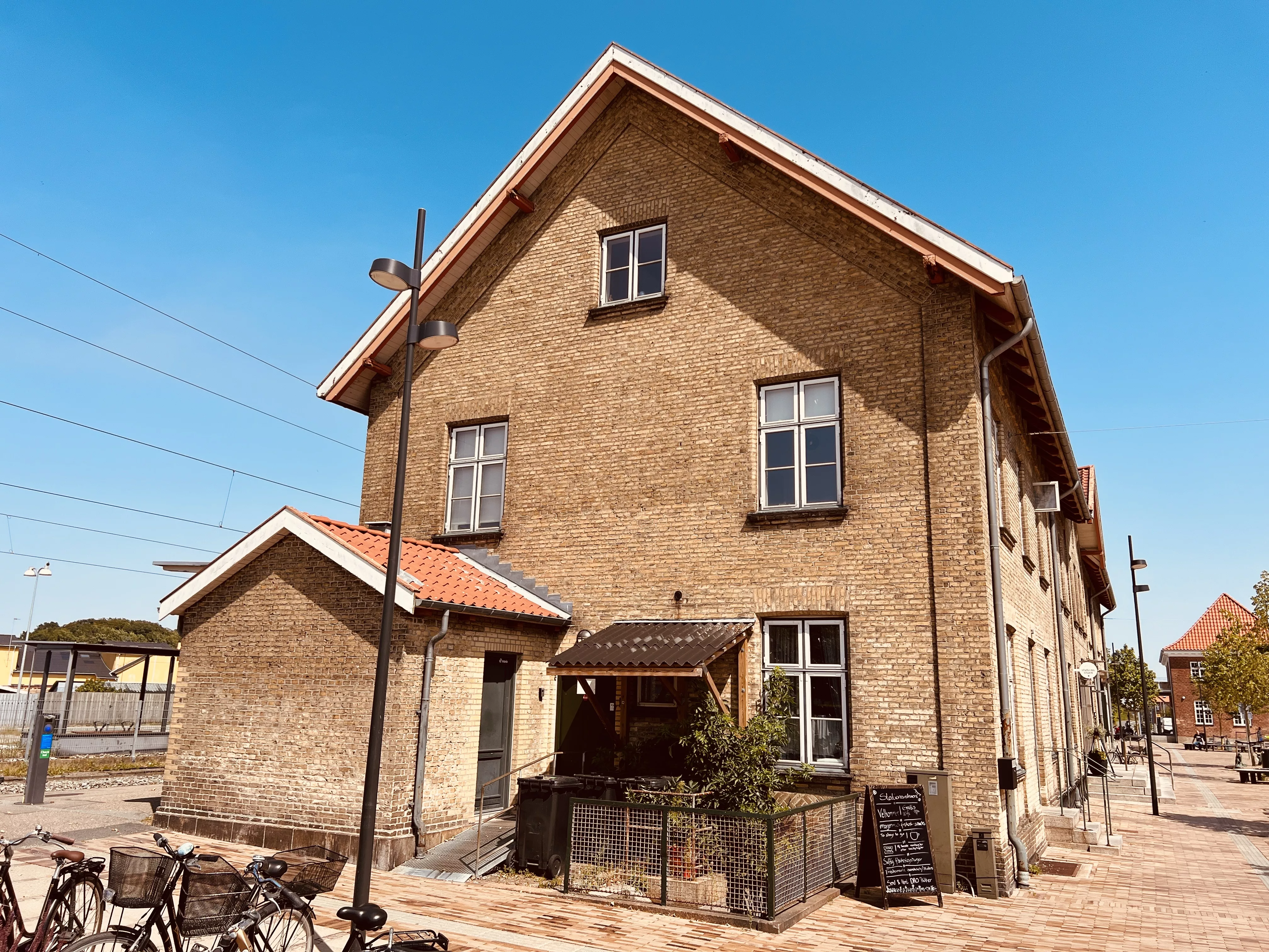Billede af Haslev Station. Billede af Haslev Station.