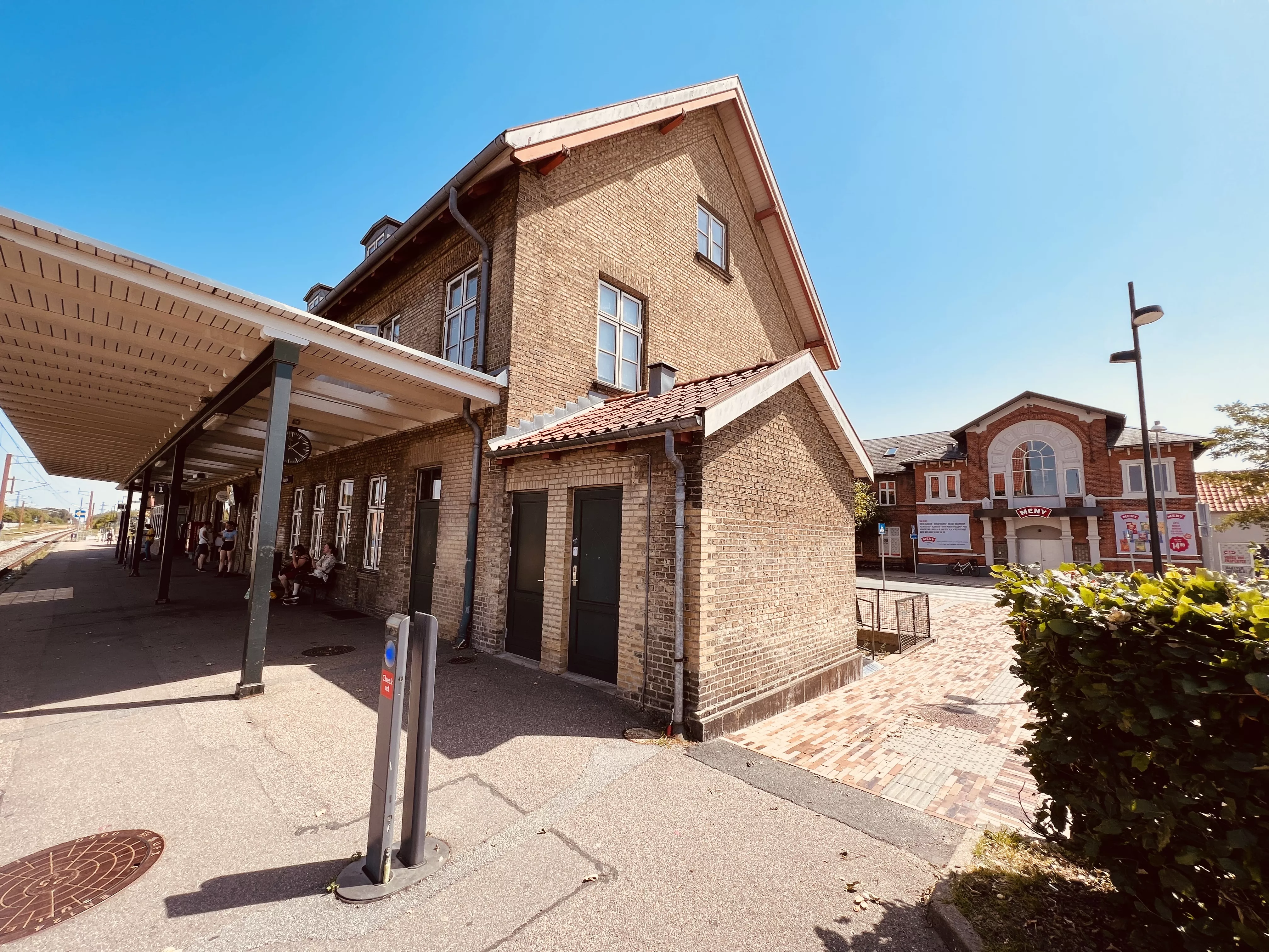 Billede af Haslev Station. Billede af Haslev Station.