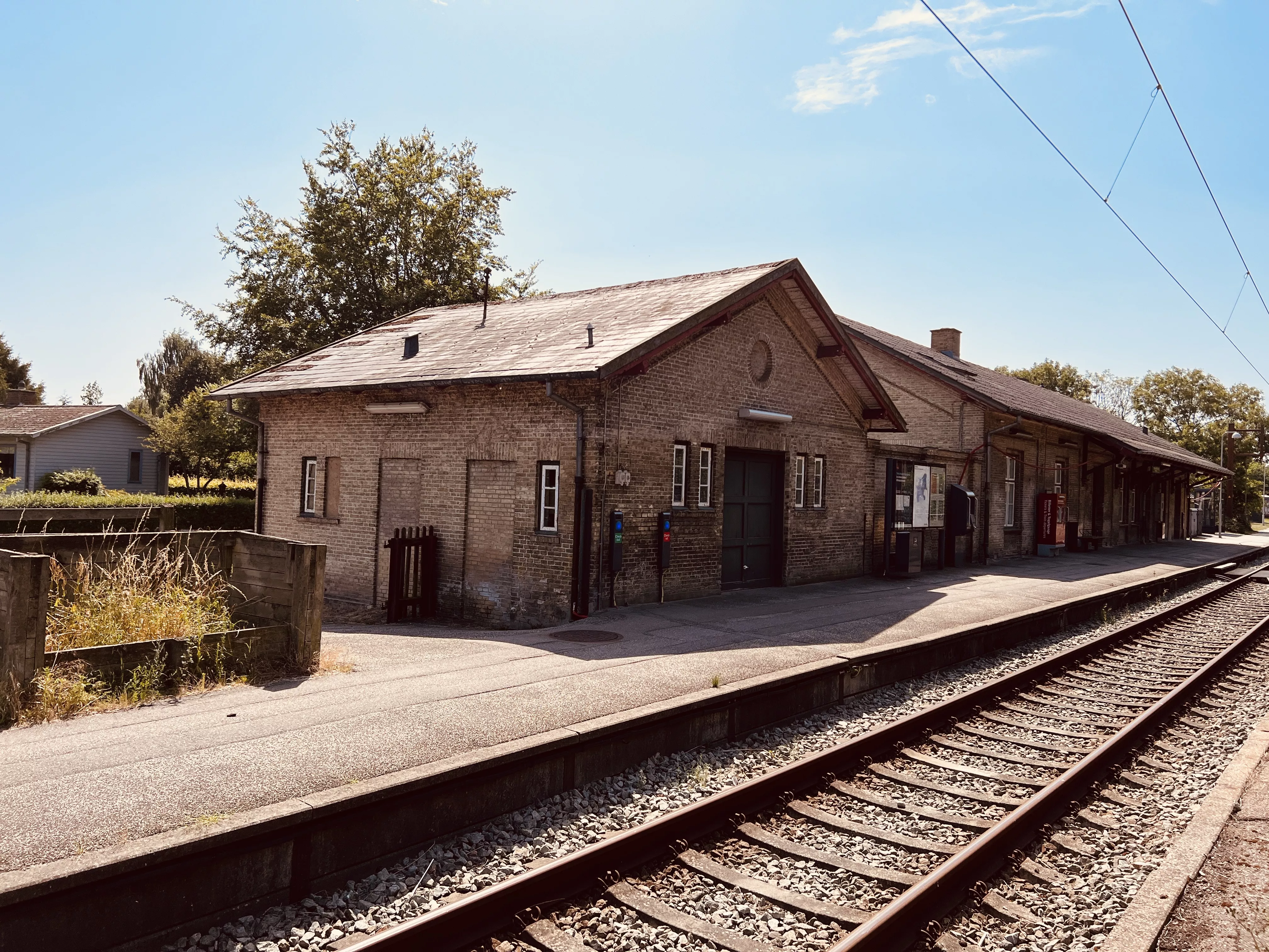 Billede af Holme-Olstrup Station.