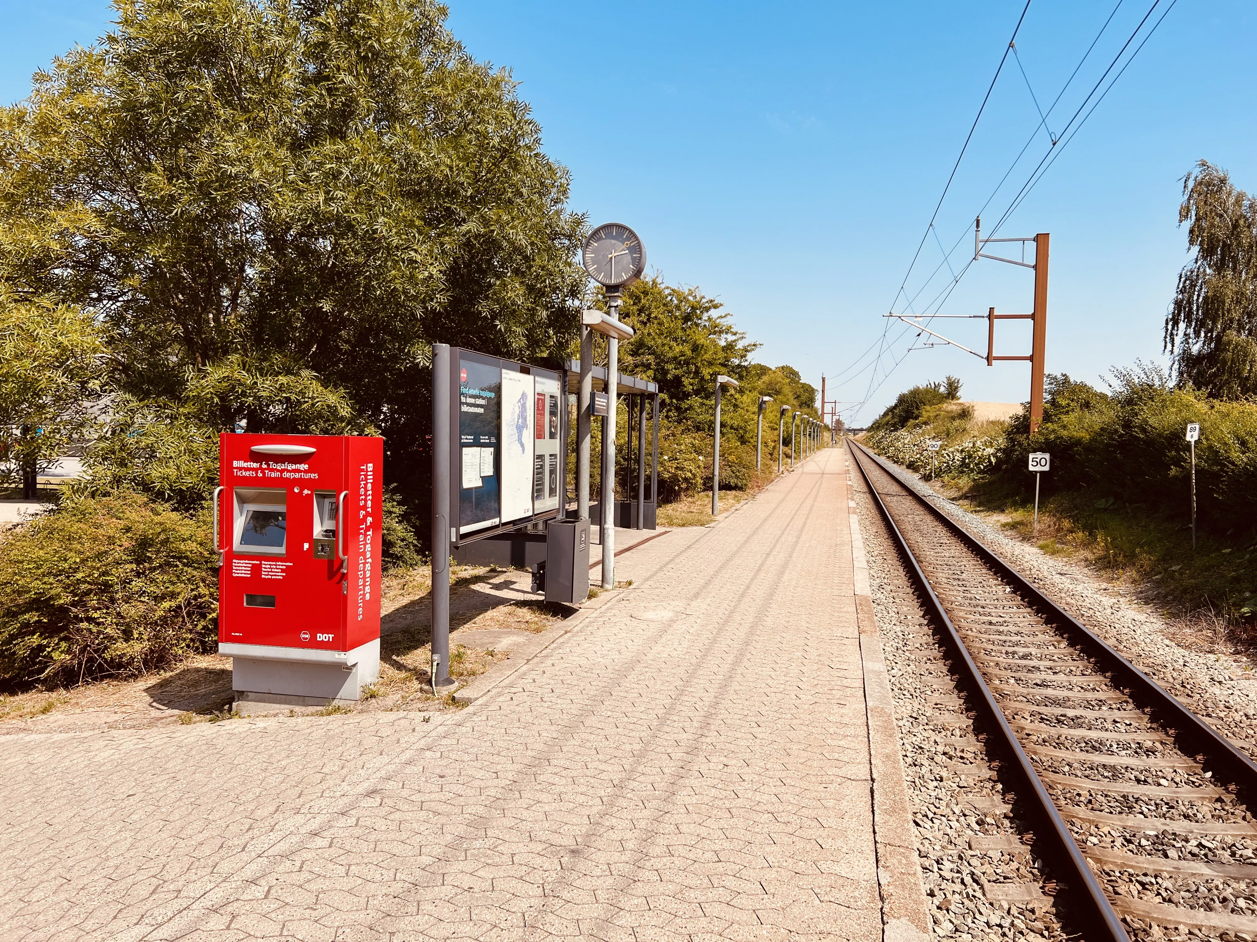 Billede af Næstved Nord Trinbræt. Billede af Næstved Nord Trinbræt.