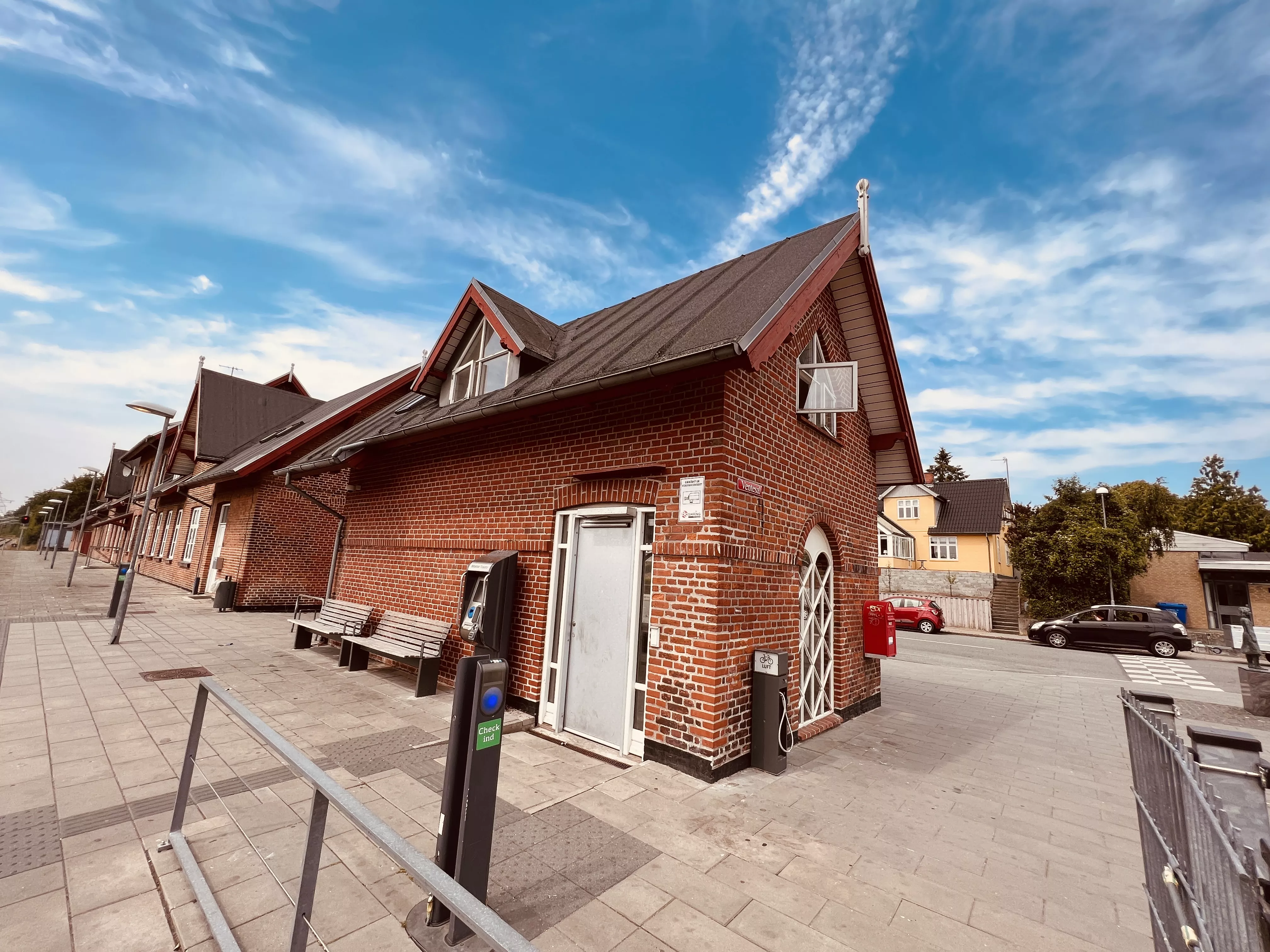 Billede af Ryomgård Letbanestation. Billede af Ryomgård Letbanestation.