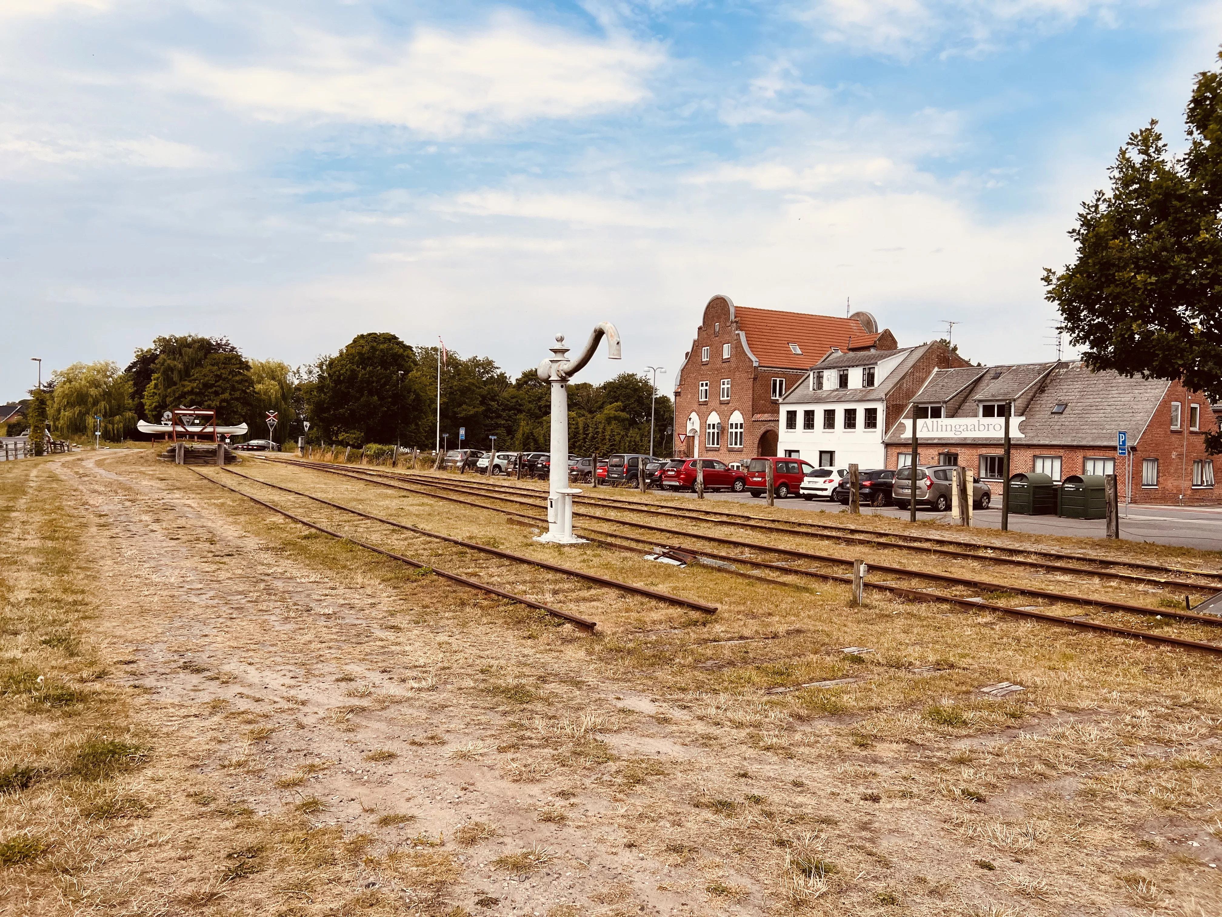 Billede af Allingåbro Station. Billede af Allingåbro Station.