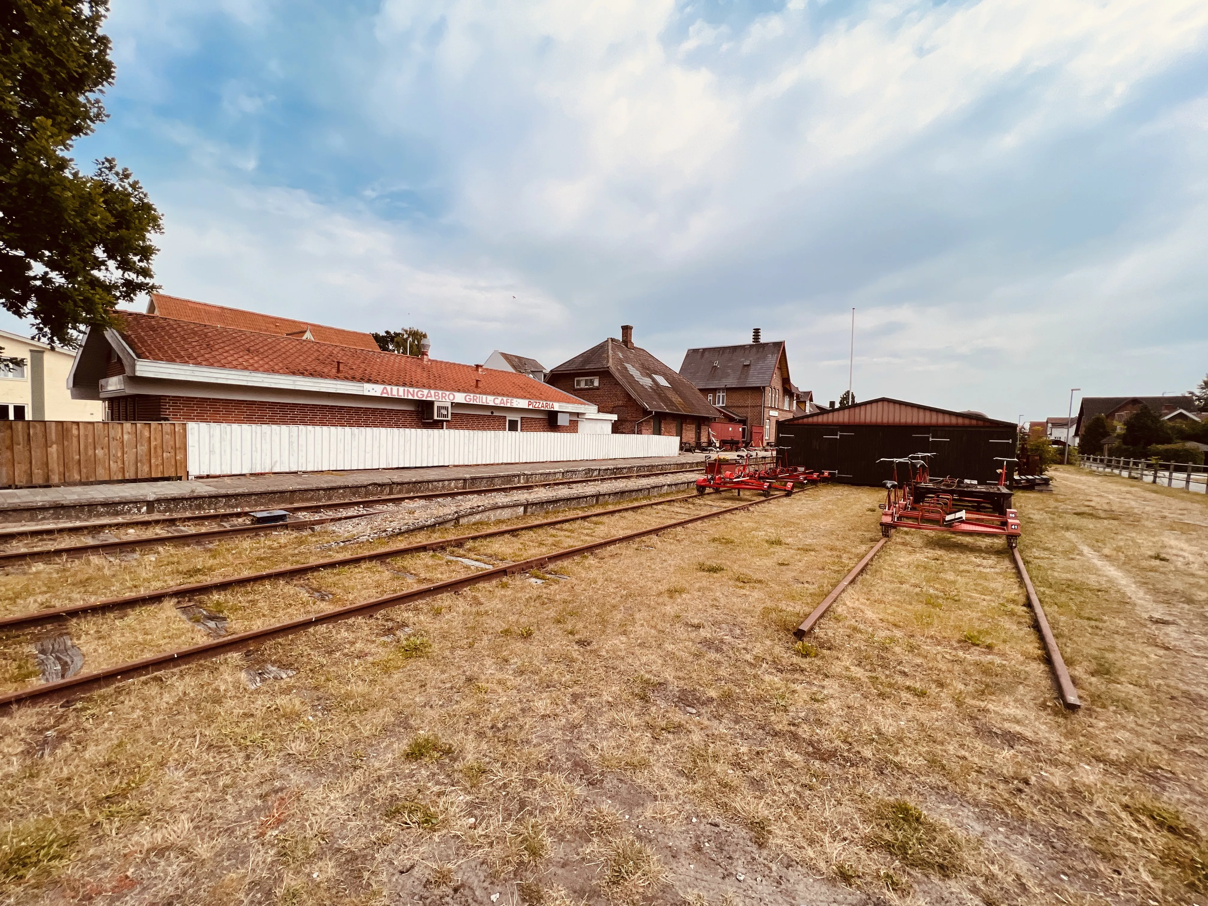 Billede af Allingåbro Station.