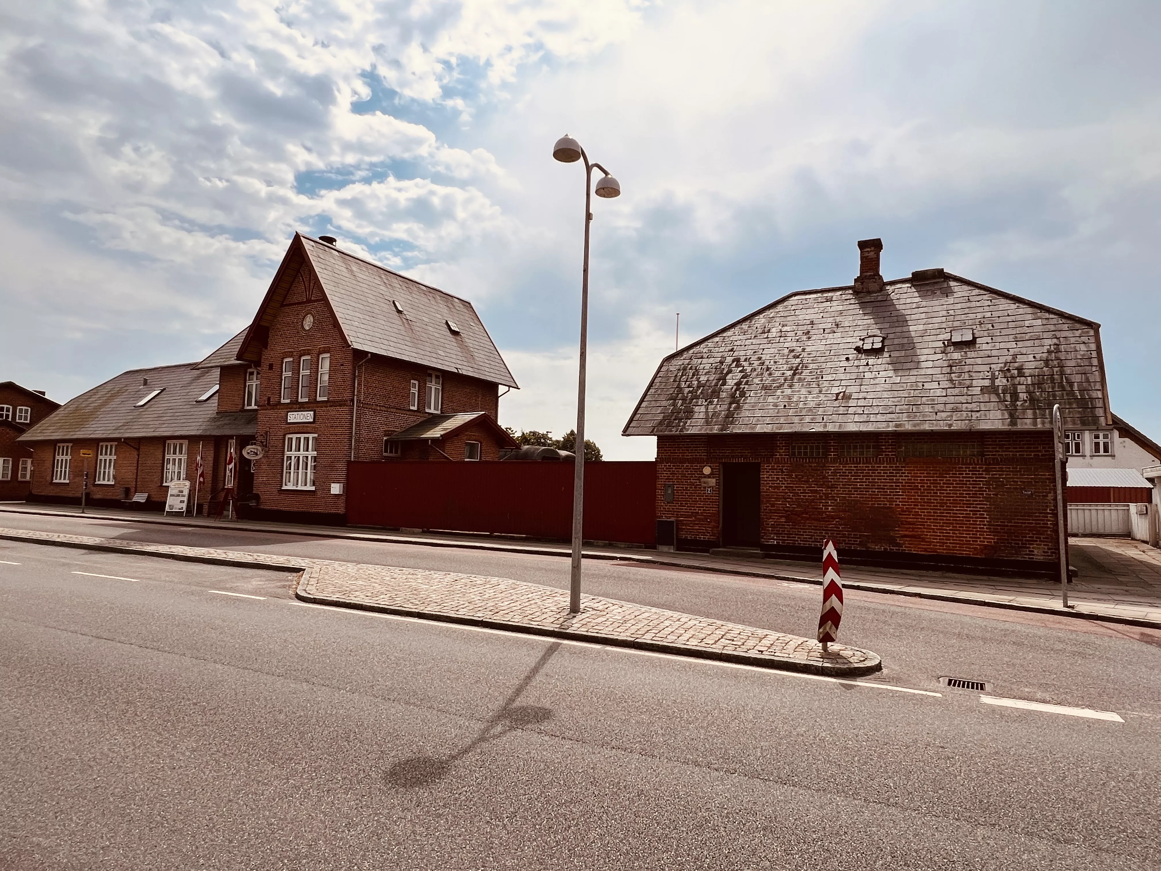 Billede af Allingåbro Station.