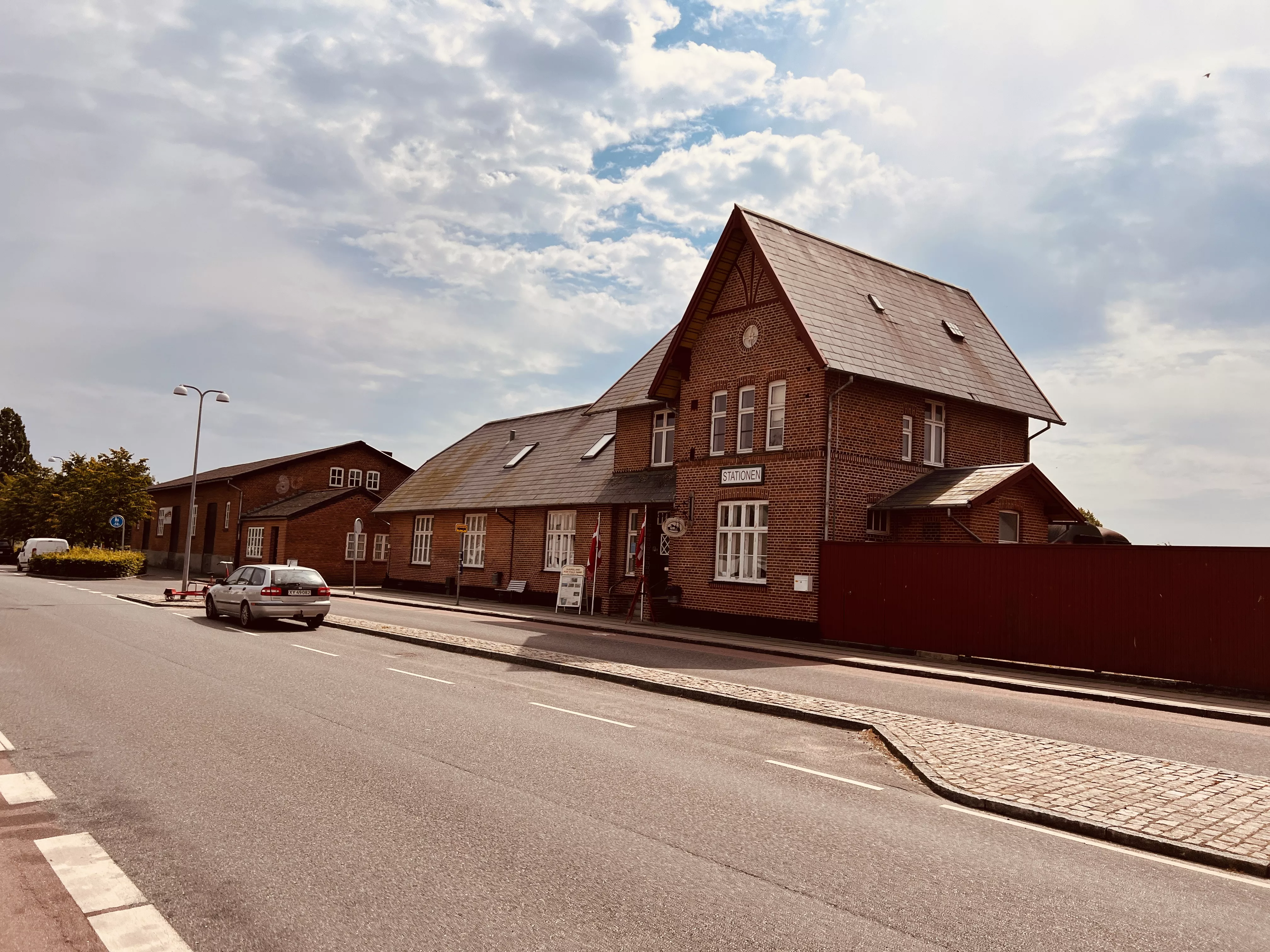 Billede af Allingåbro Station.