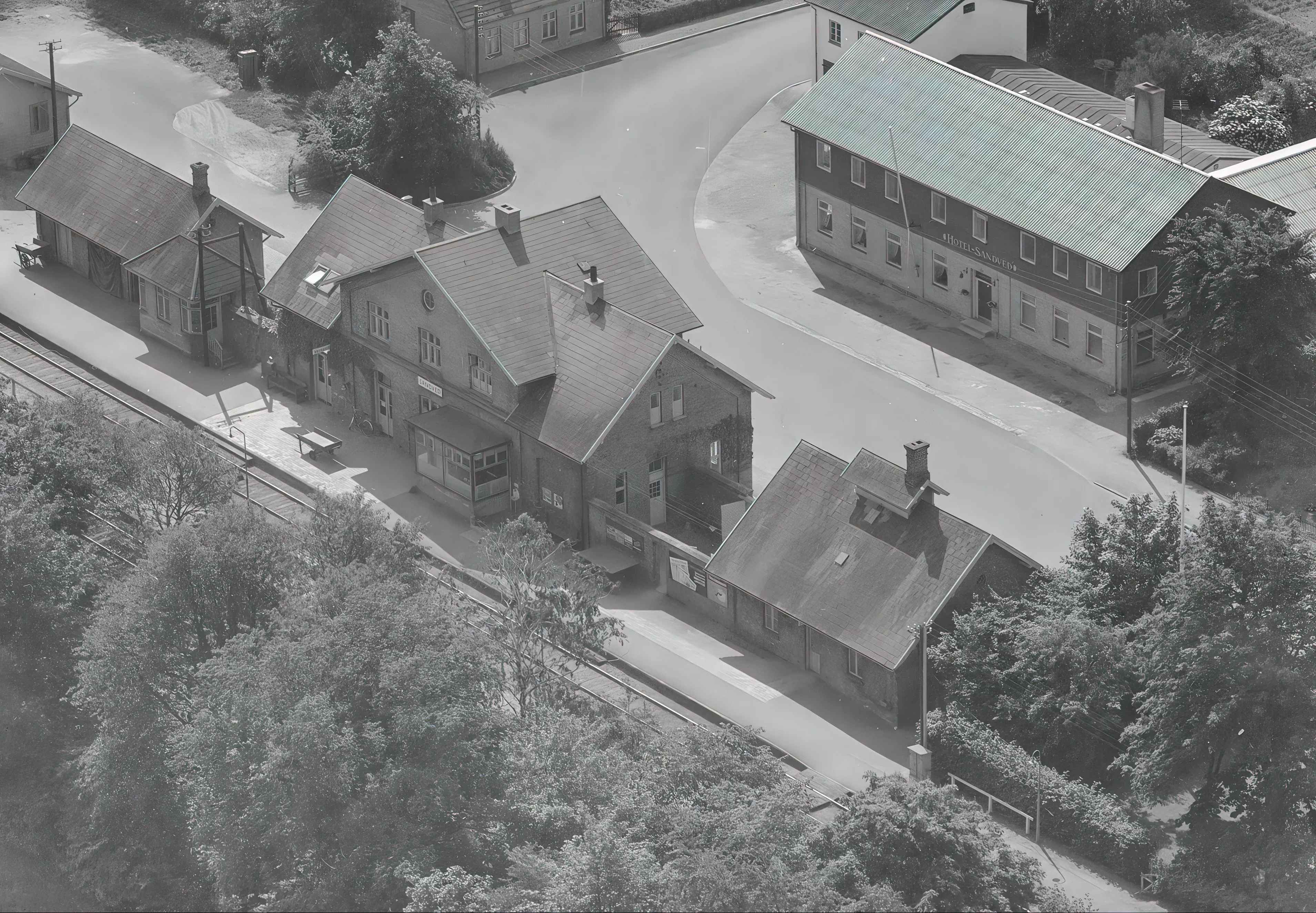 Billede af Sandved Station.