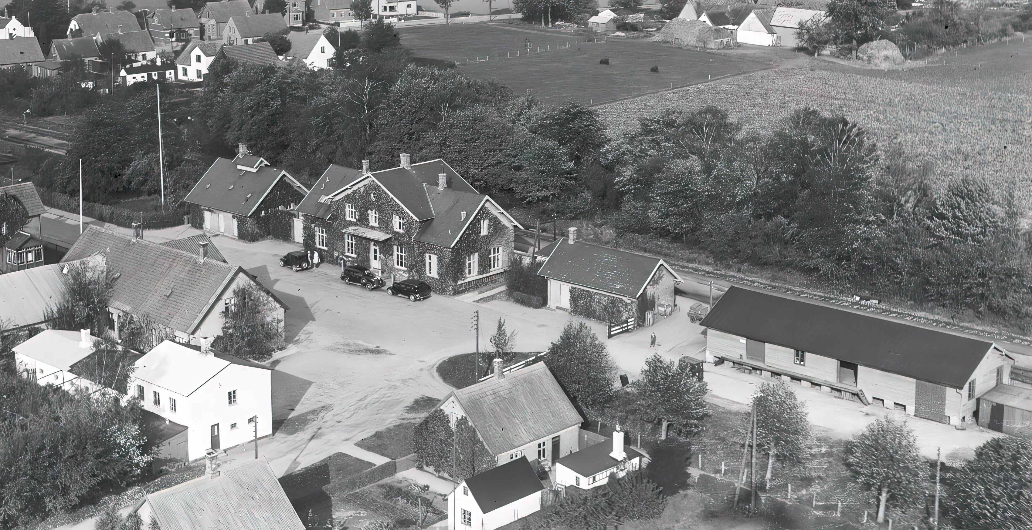 Billede af Sandved Station.