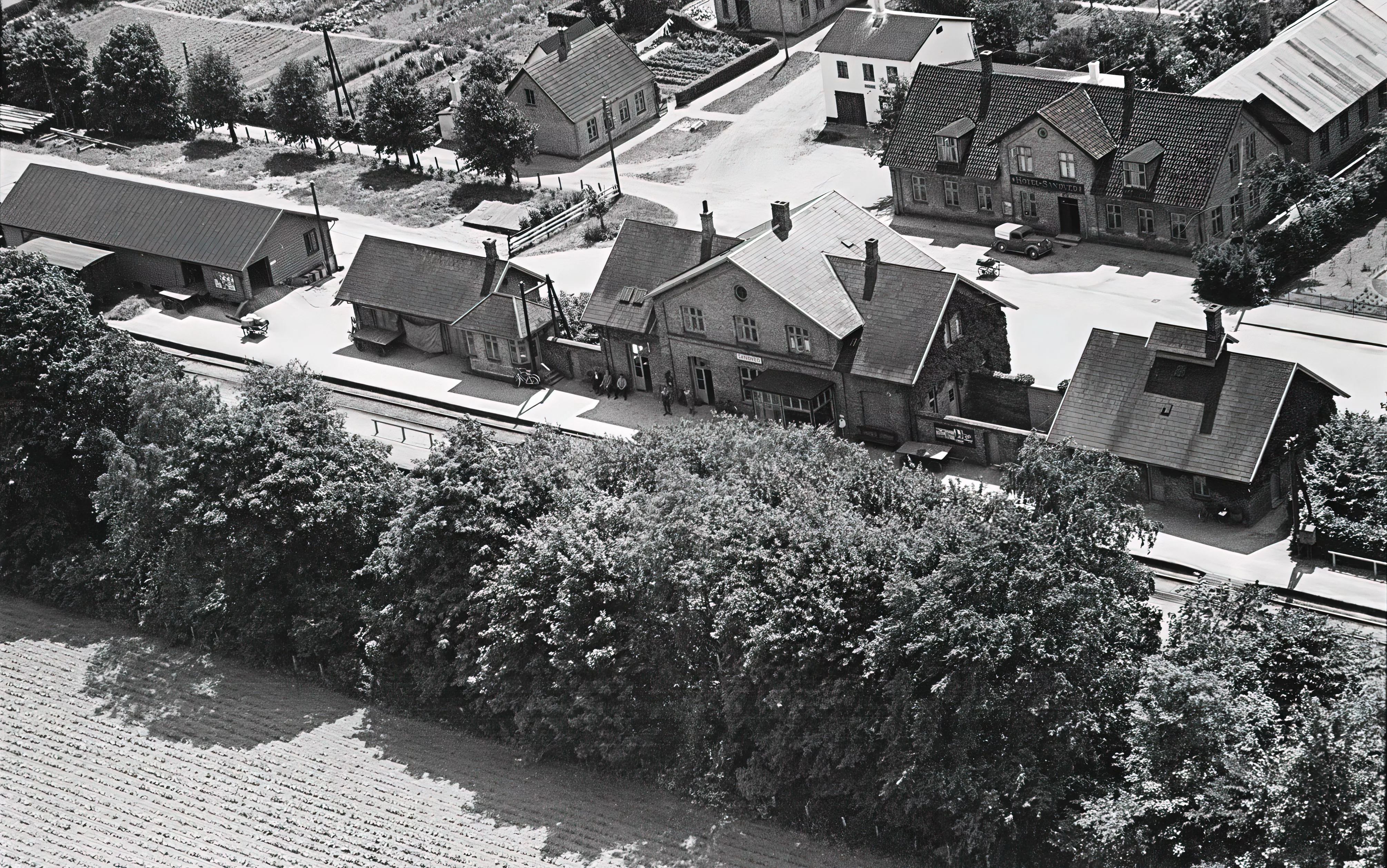 Billede af Sandved Station.