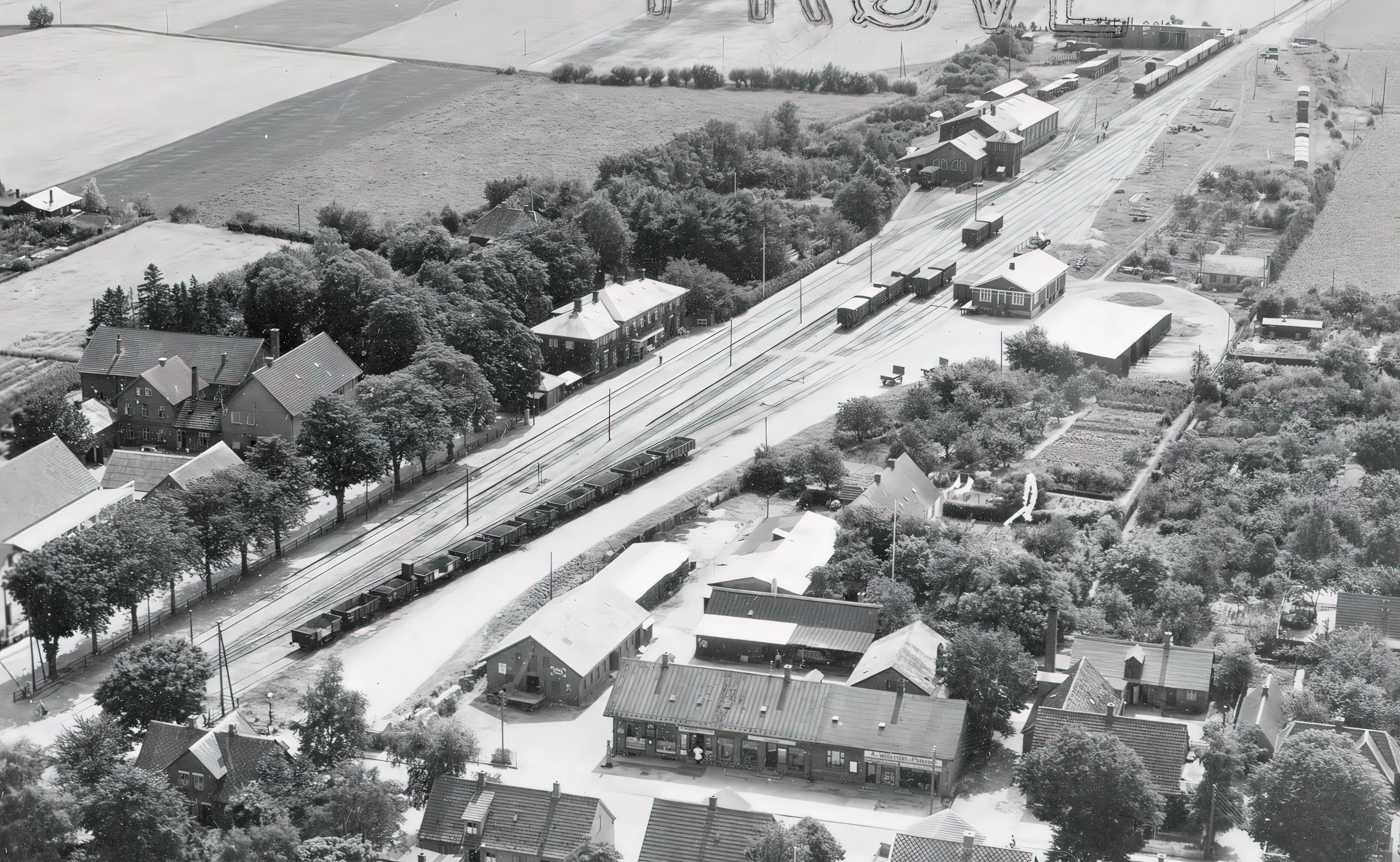 Billede af Hårlev Station.