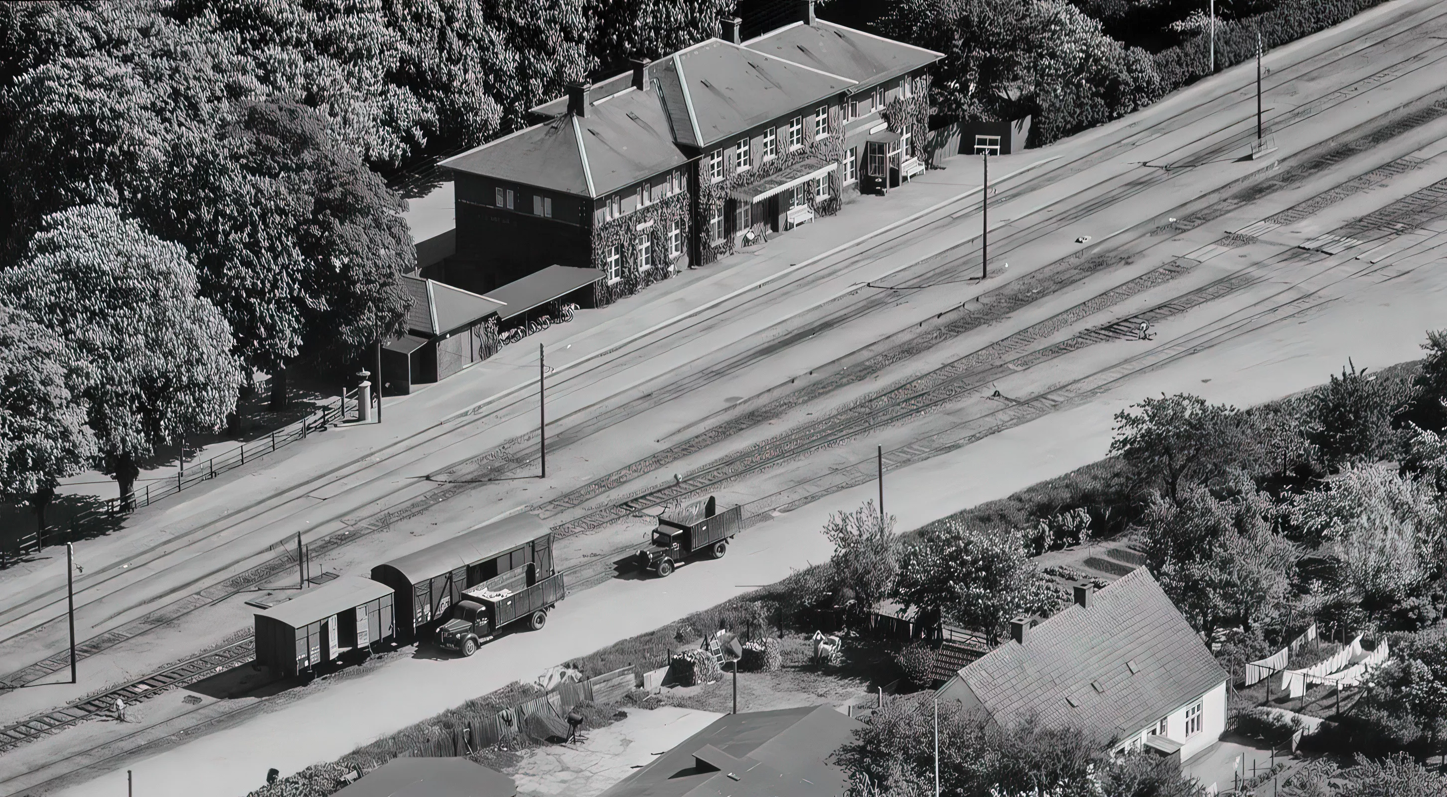 Billede af Hårlev Station. Billede af Hårlev Station.