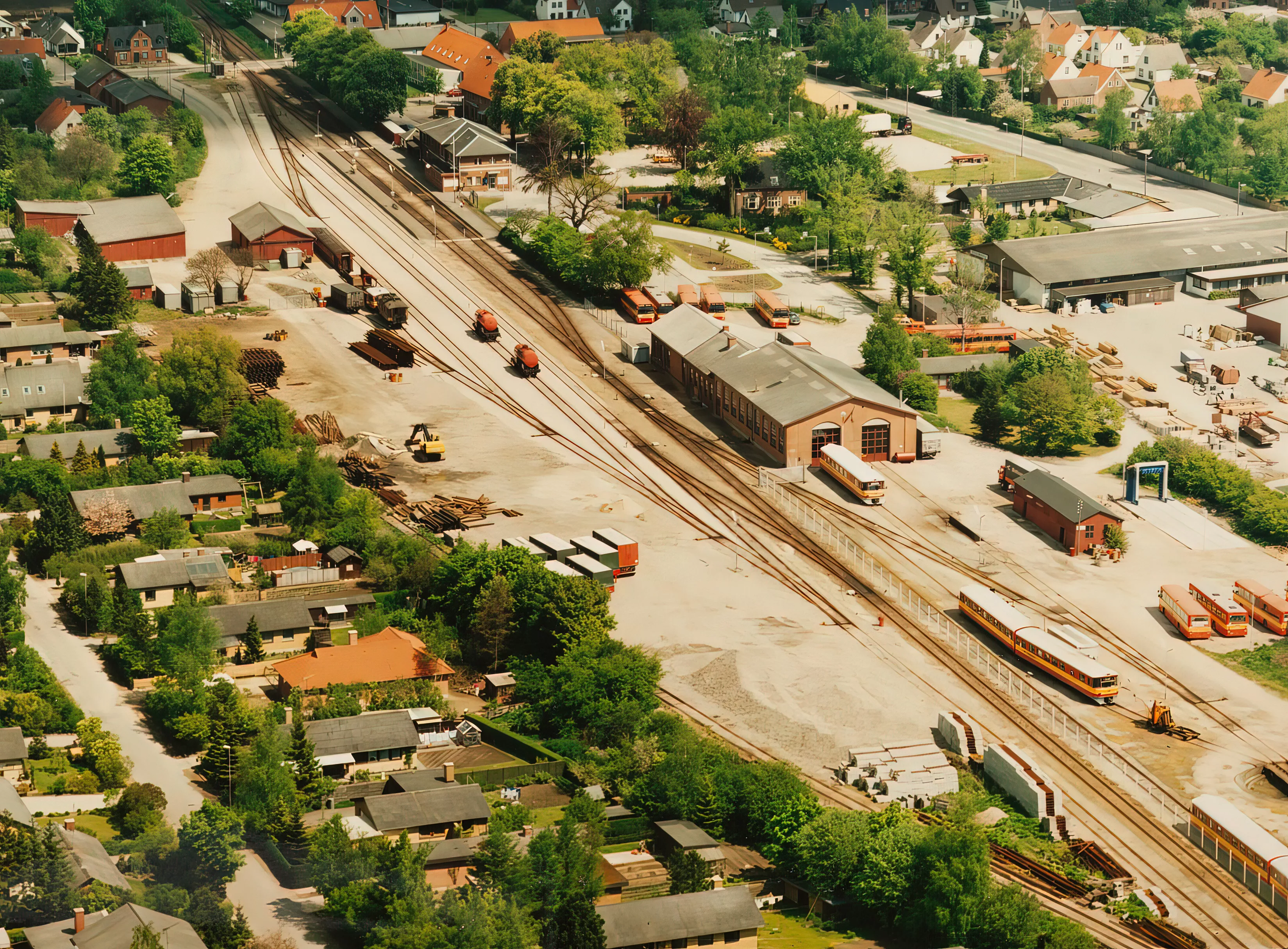 Billede af Hårlev Station.