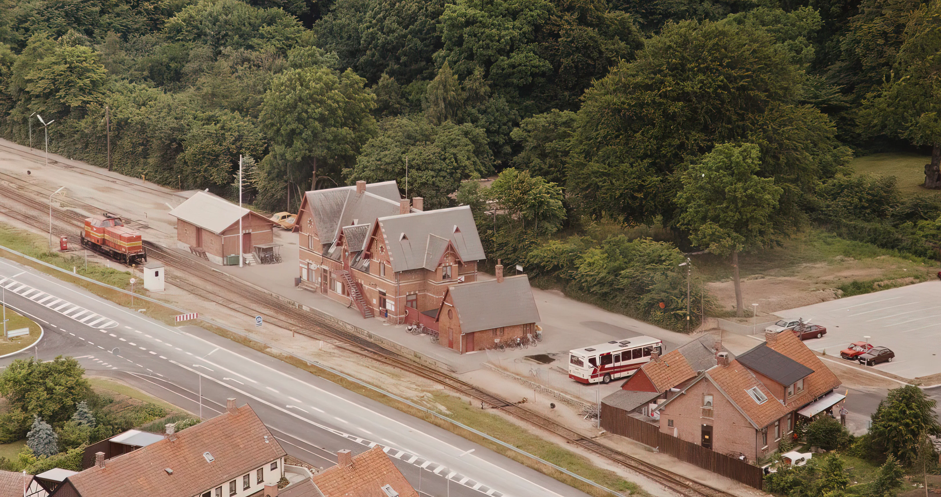 Billede af Faxe Ladeplads Station. Billede af Faxe Ladeplads Station.