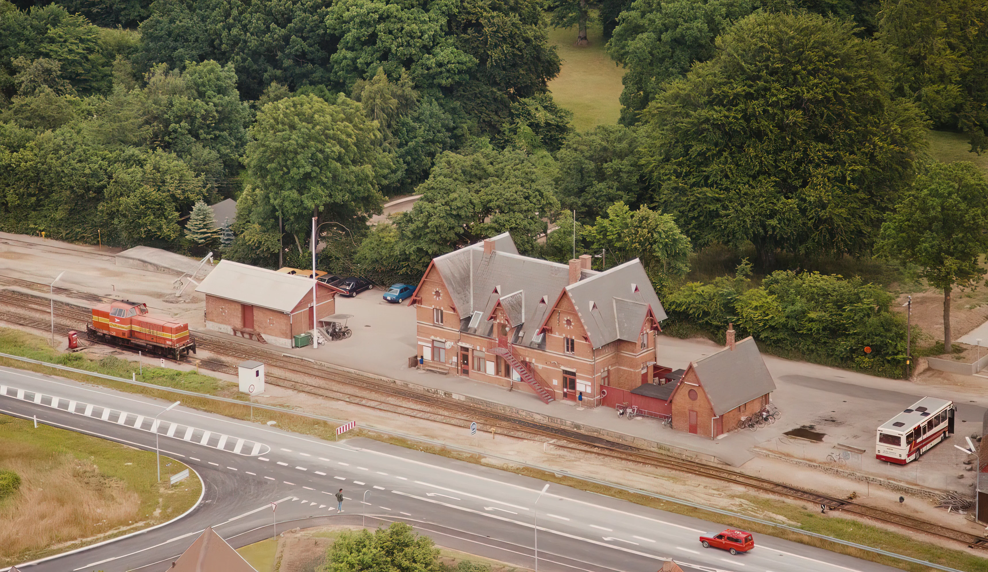 Billede af Faxe Ladeplads Station. Billede af Faxe Ladeplads Station.