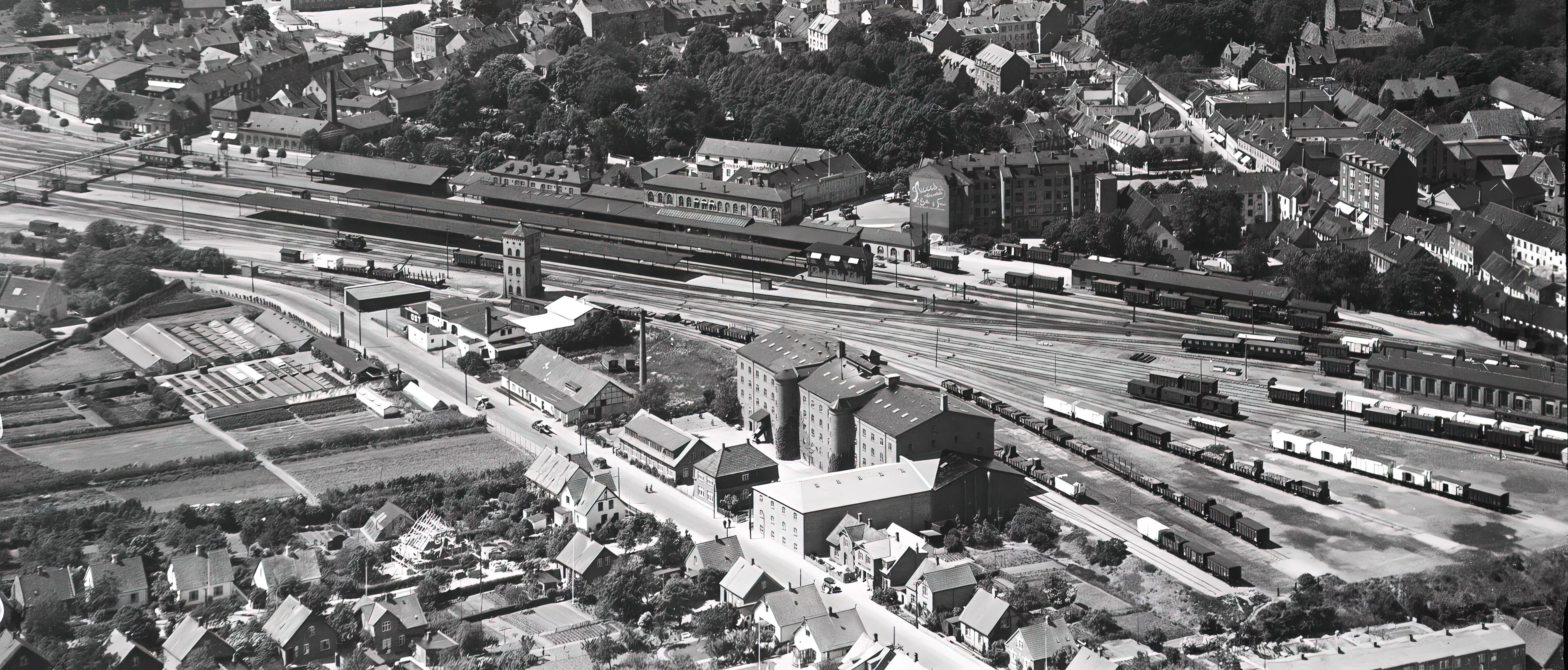 Billede af Roskilde Station.