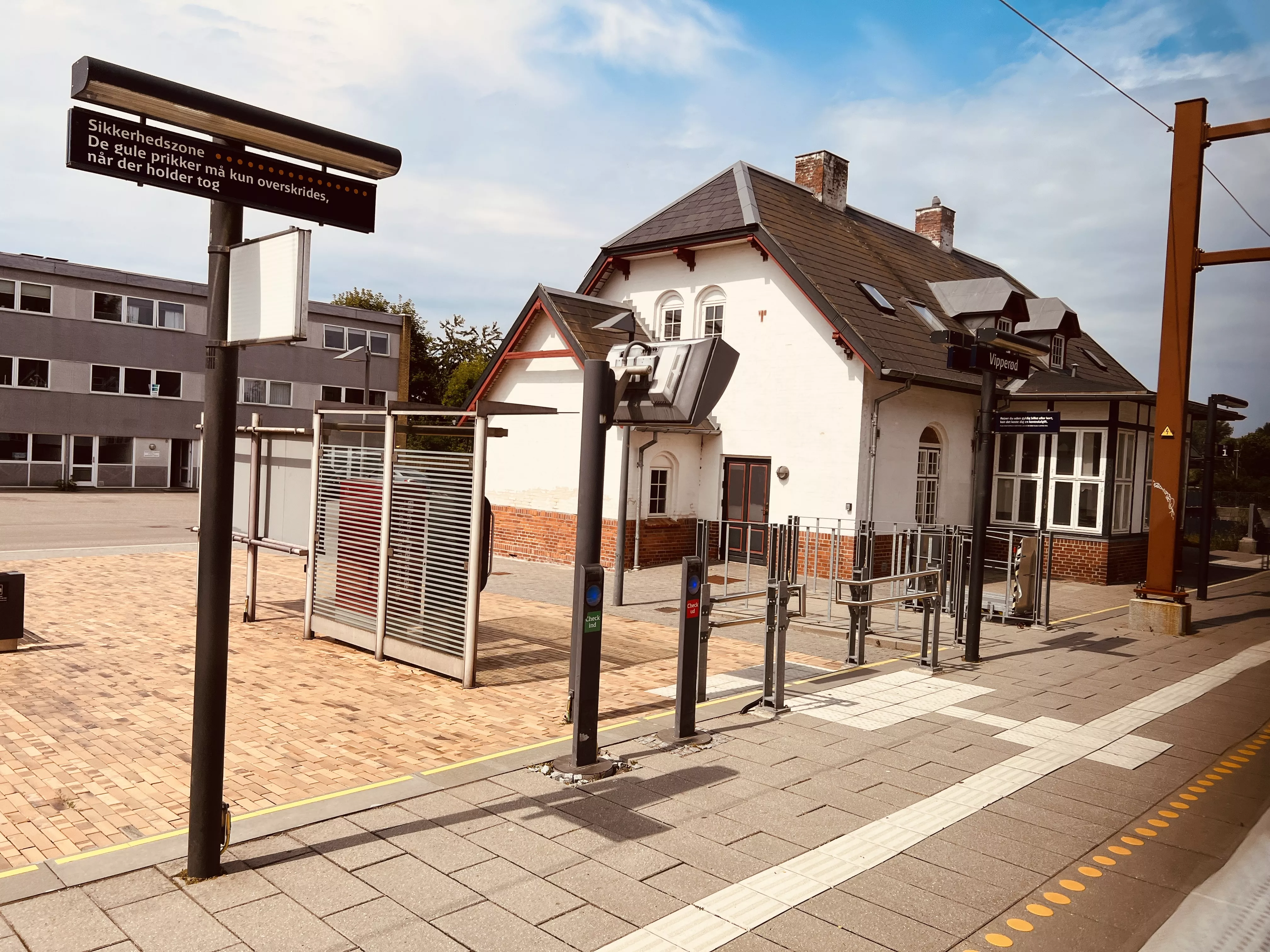 Billede af Vipperød Station. Billede af Vipperød Station.