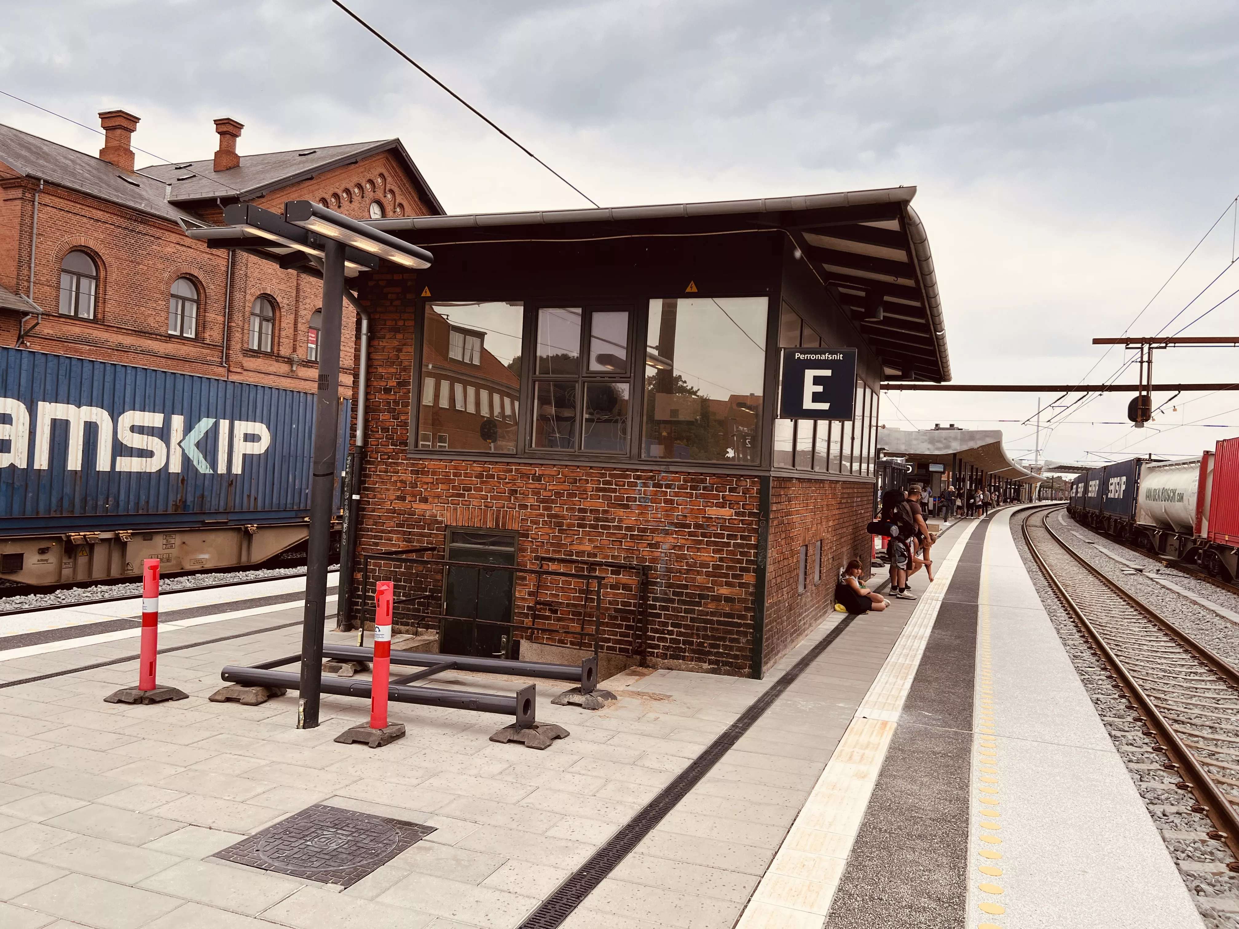 Billede af Slagelse Stations kommandopost.