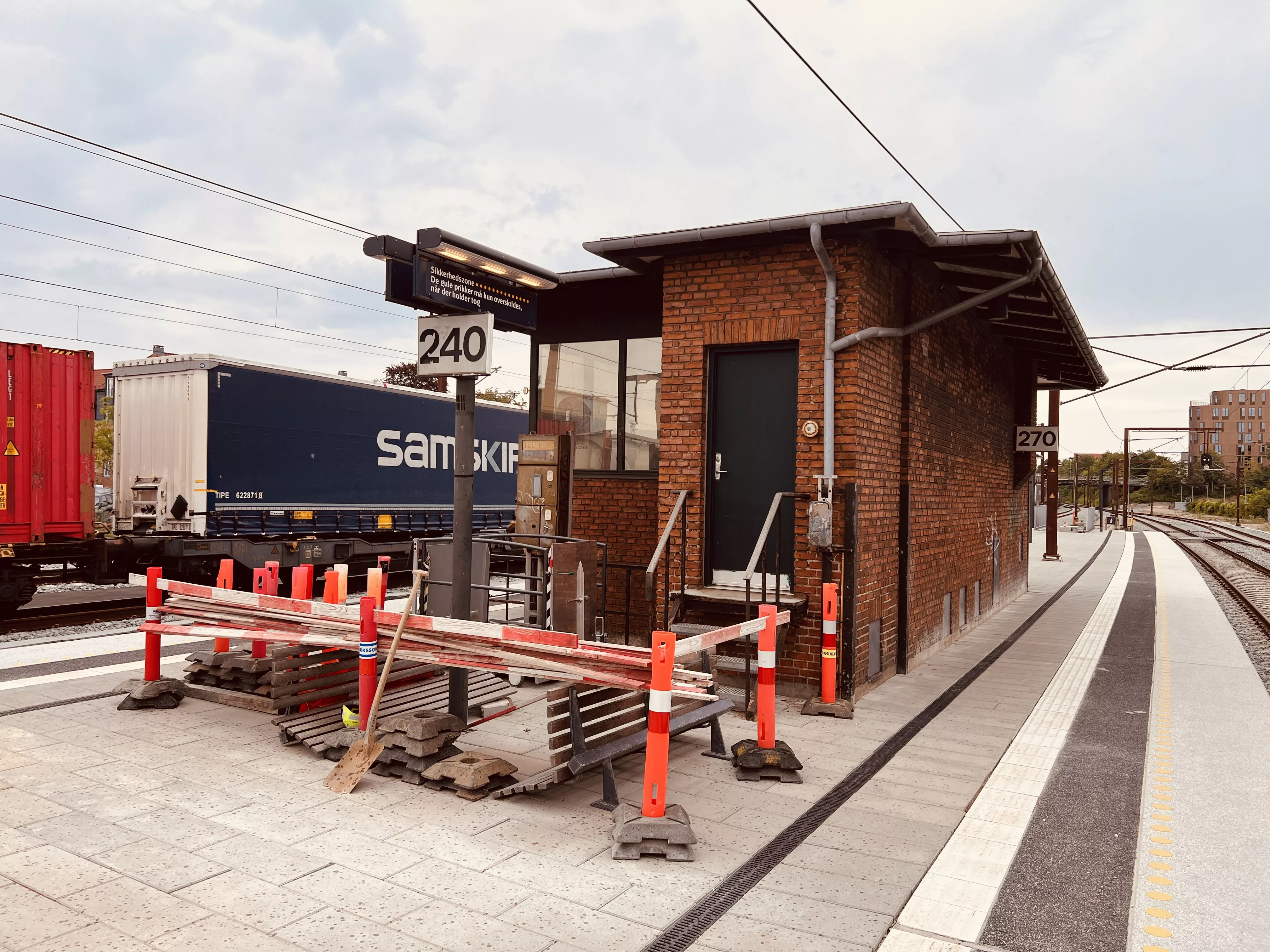 Billede af Slagelse Stations kommandopost.