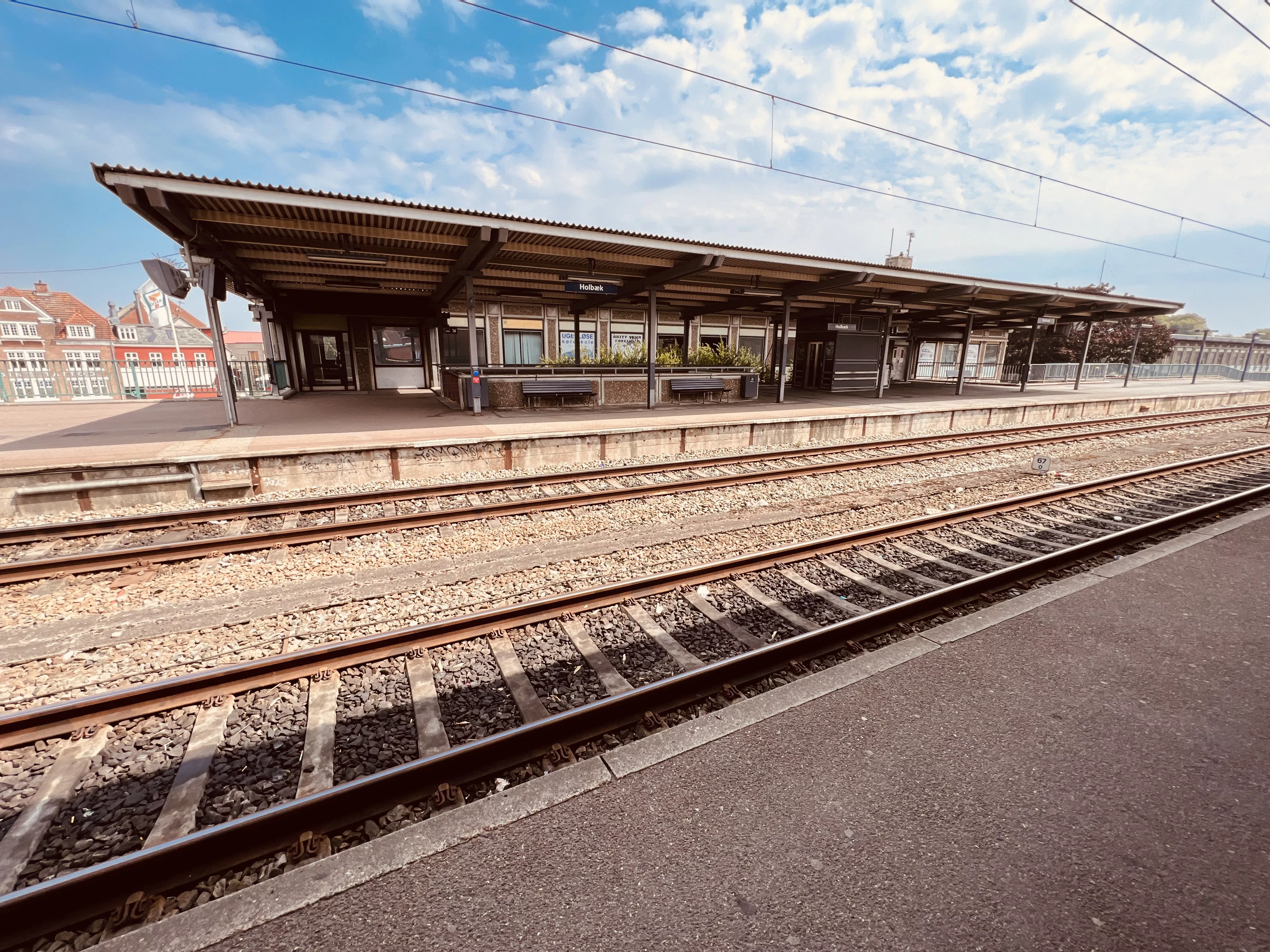 Billede af Holbæk Station. Billede af Holbæk Station.