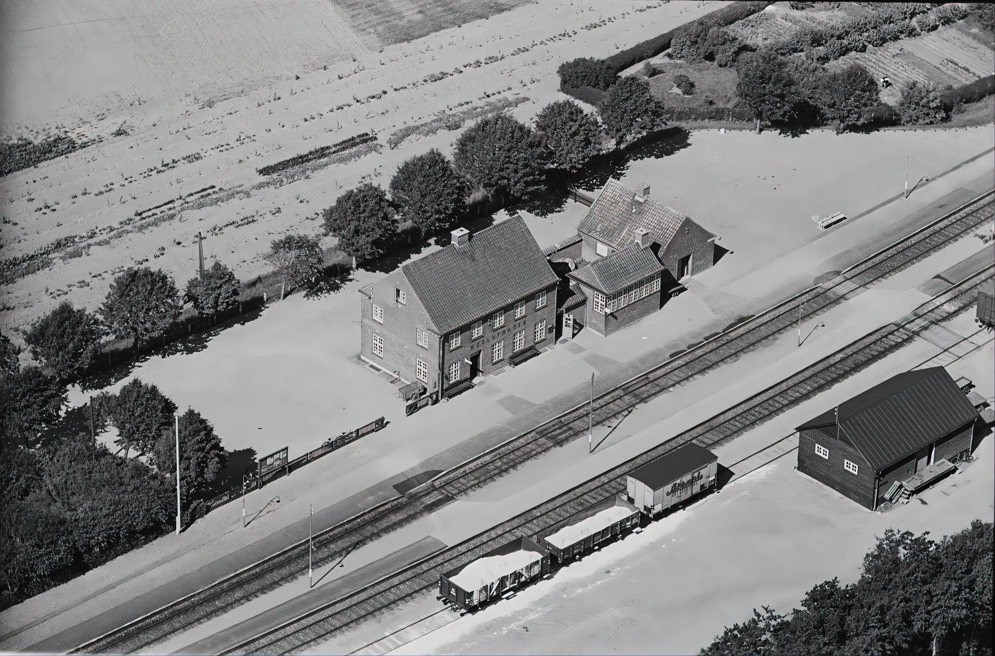 Billede af Herlufmagle Station. Billede af Herlufmagle Station.