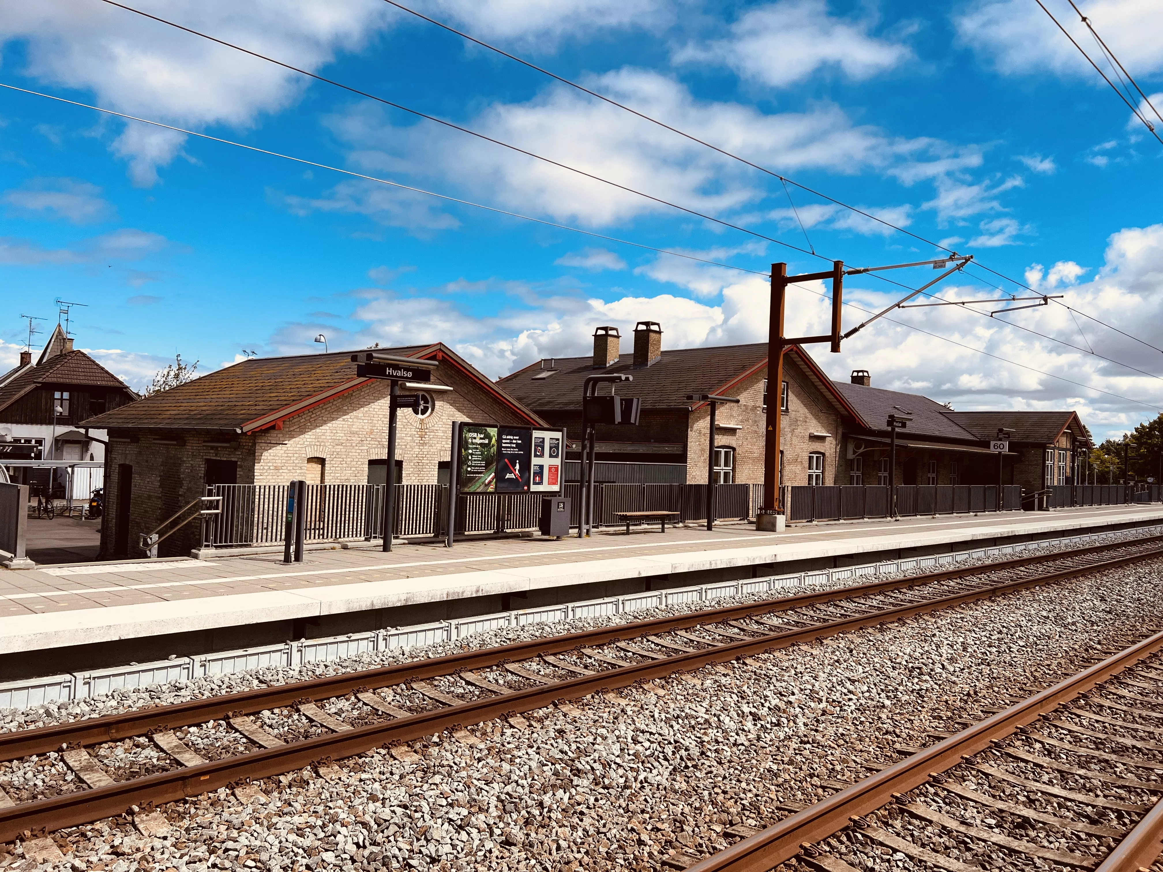 Billede af Hvalsø Station.