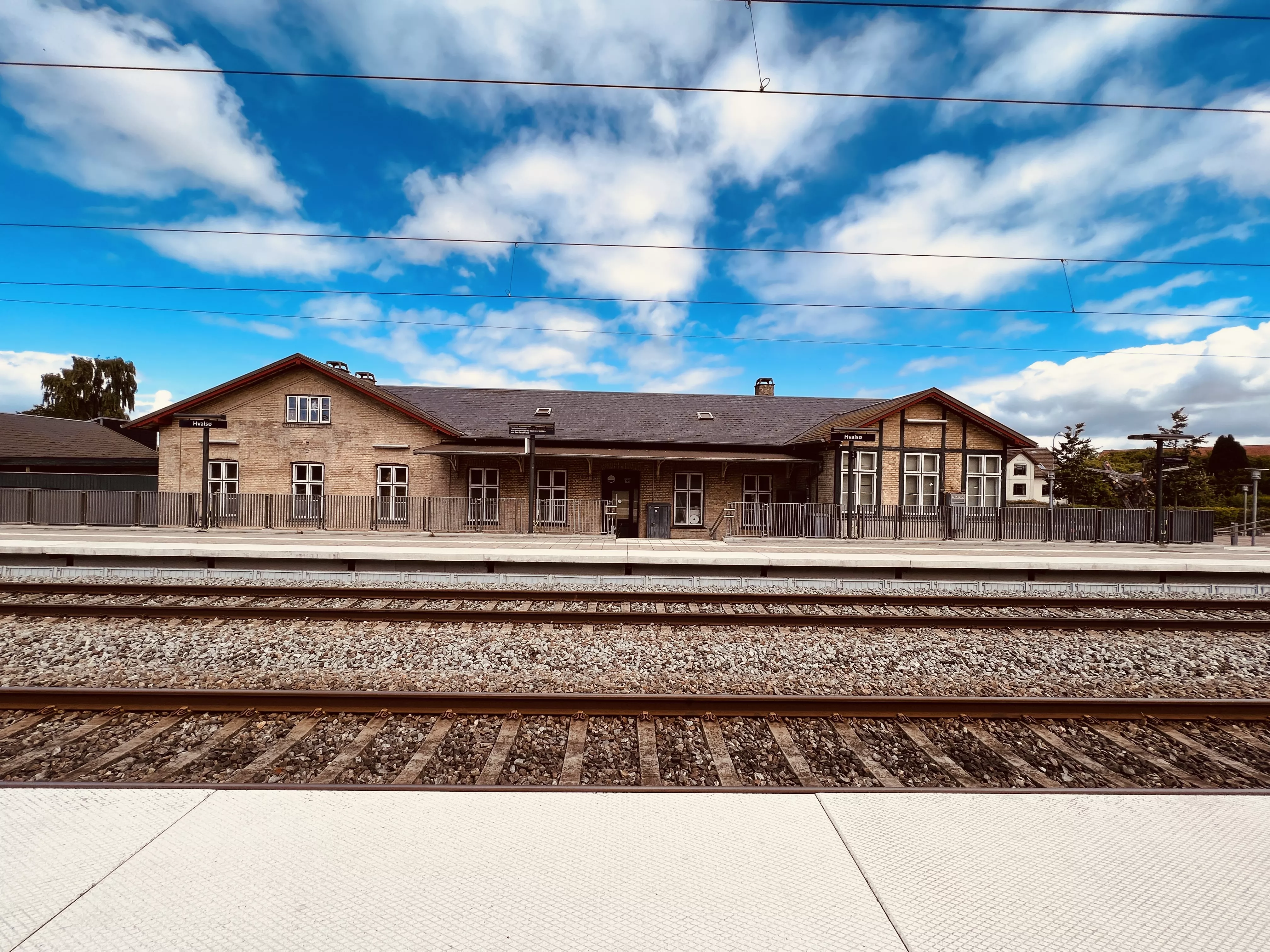 Billede af Hvalsø Station.