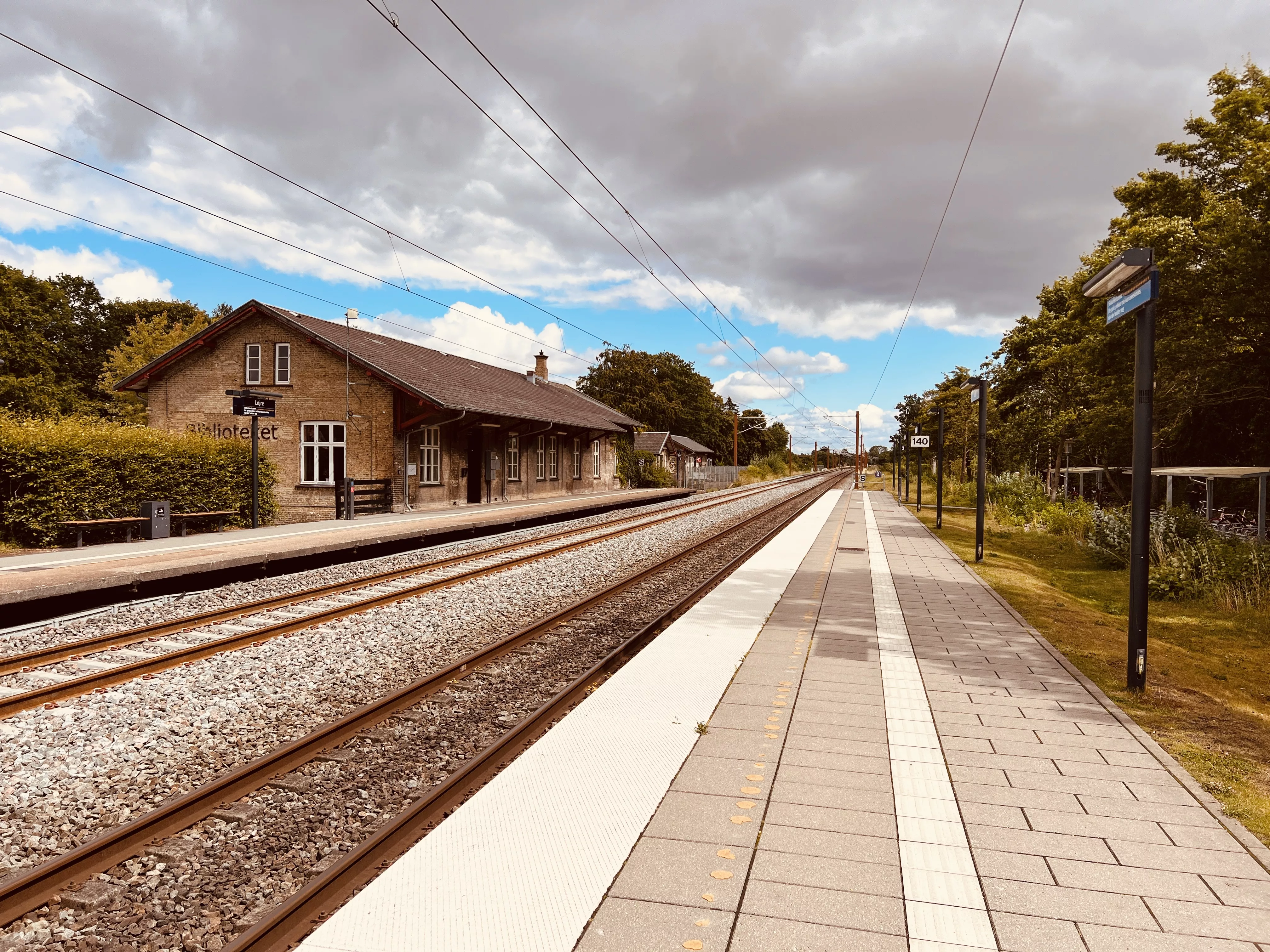 Billede af Lejre Station. Billede af Lejre Station.