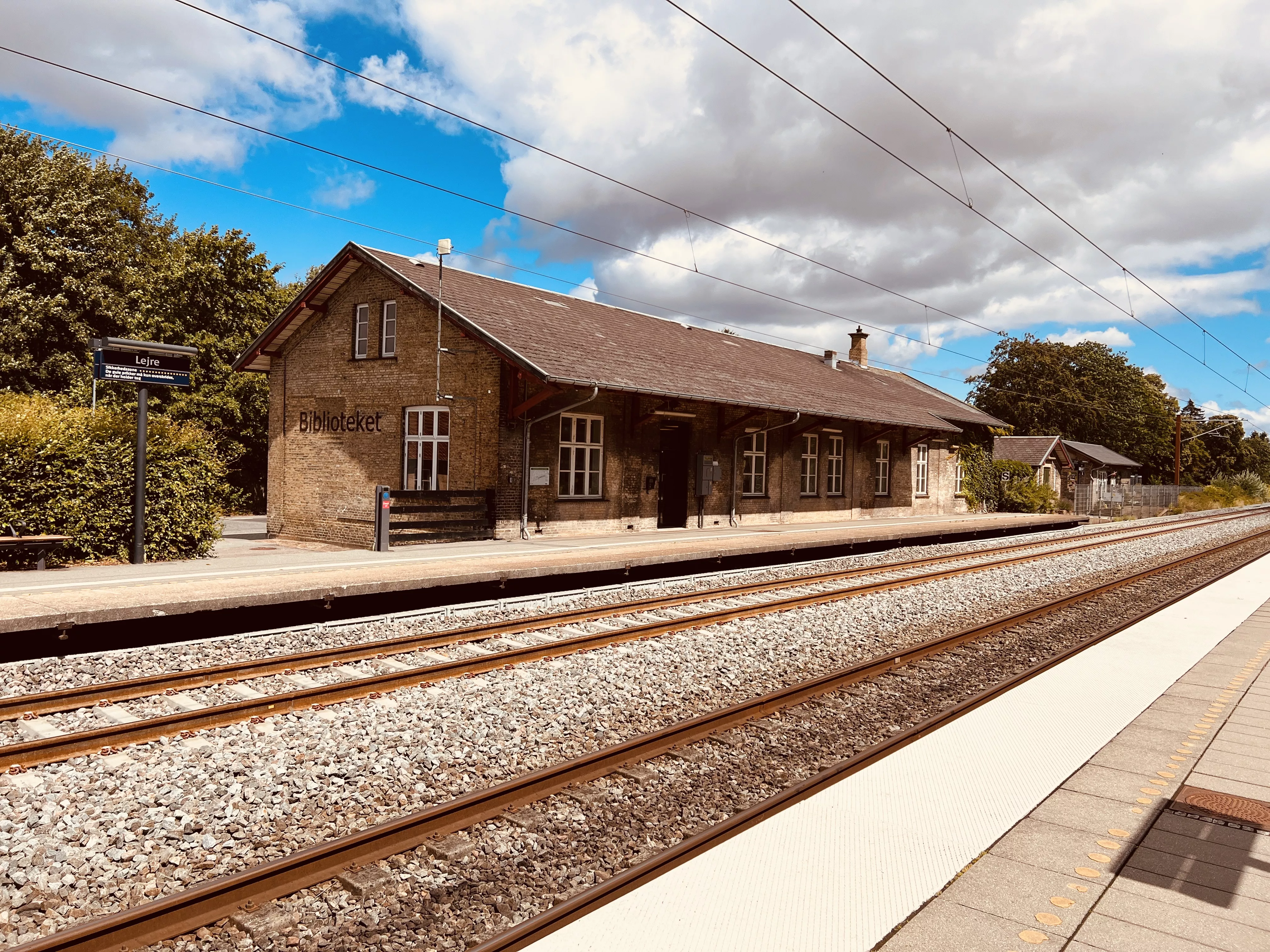 Billede af Lejre Station. Billede af Lejre Station.