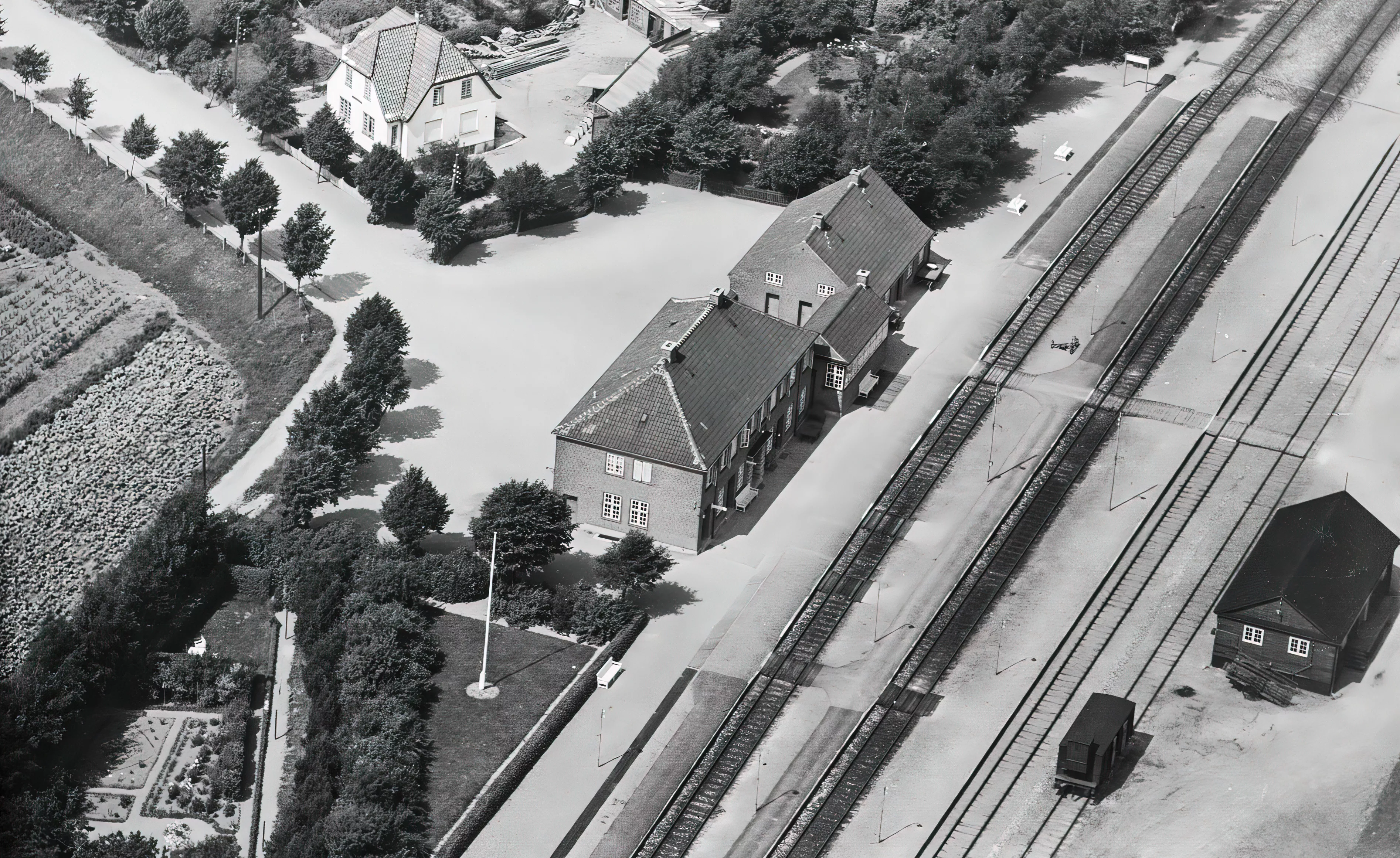 Billede af Glumsø Station. Billede af Glumsø Station.