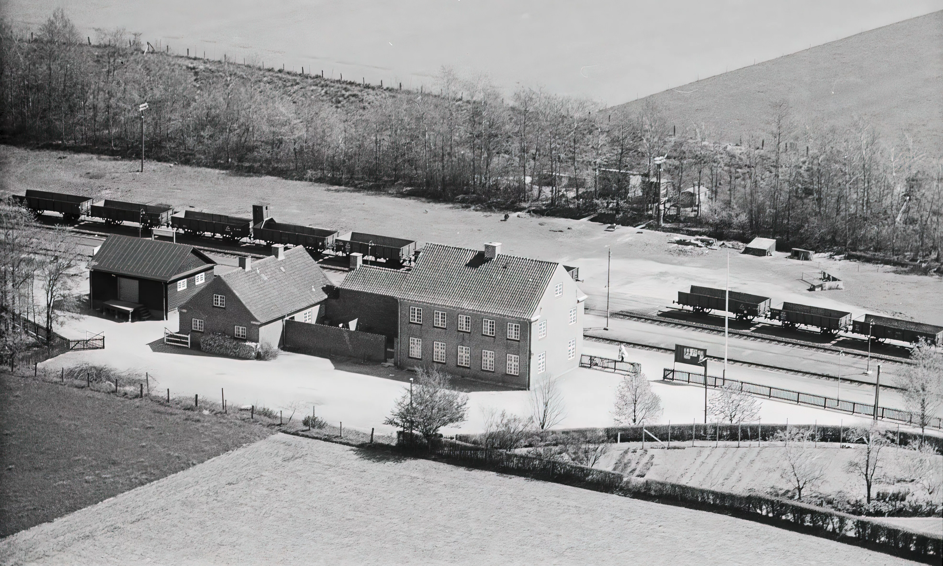 Billede af Vrangstrup Station.